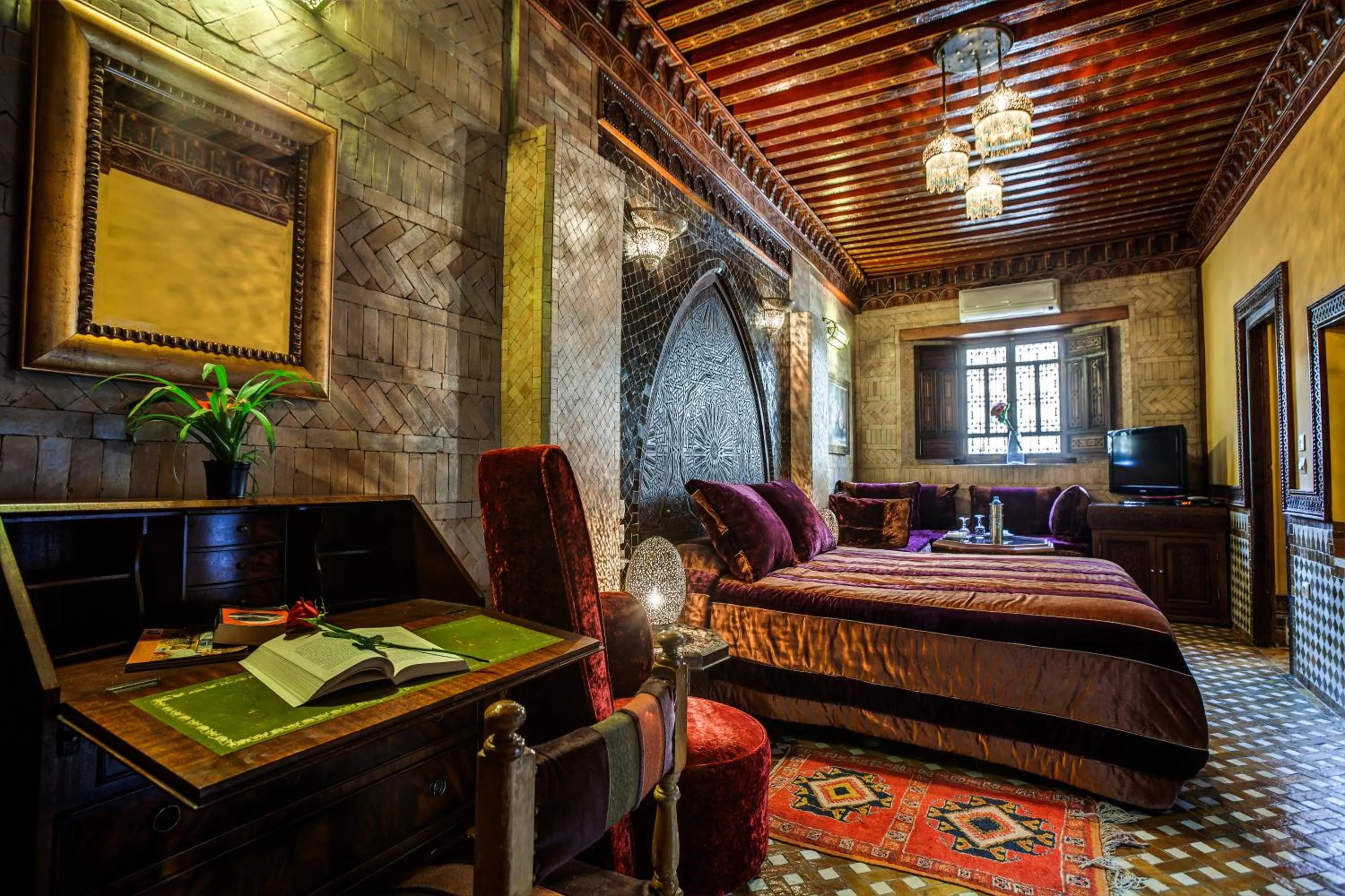 Day, Bed in Riad La Maison Verte