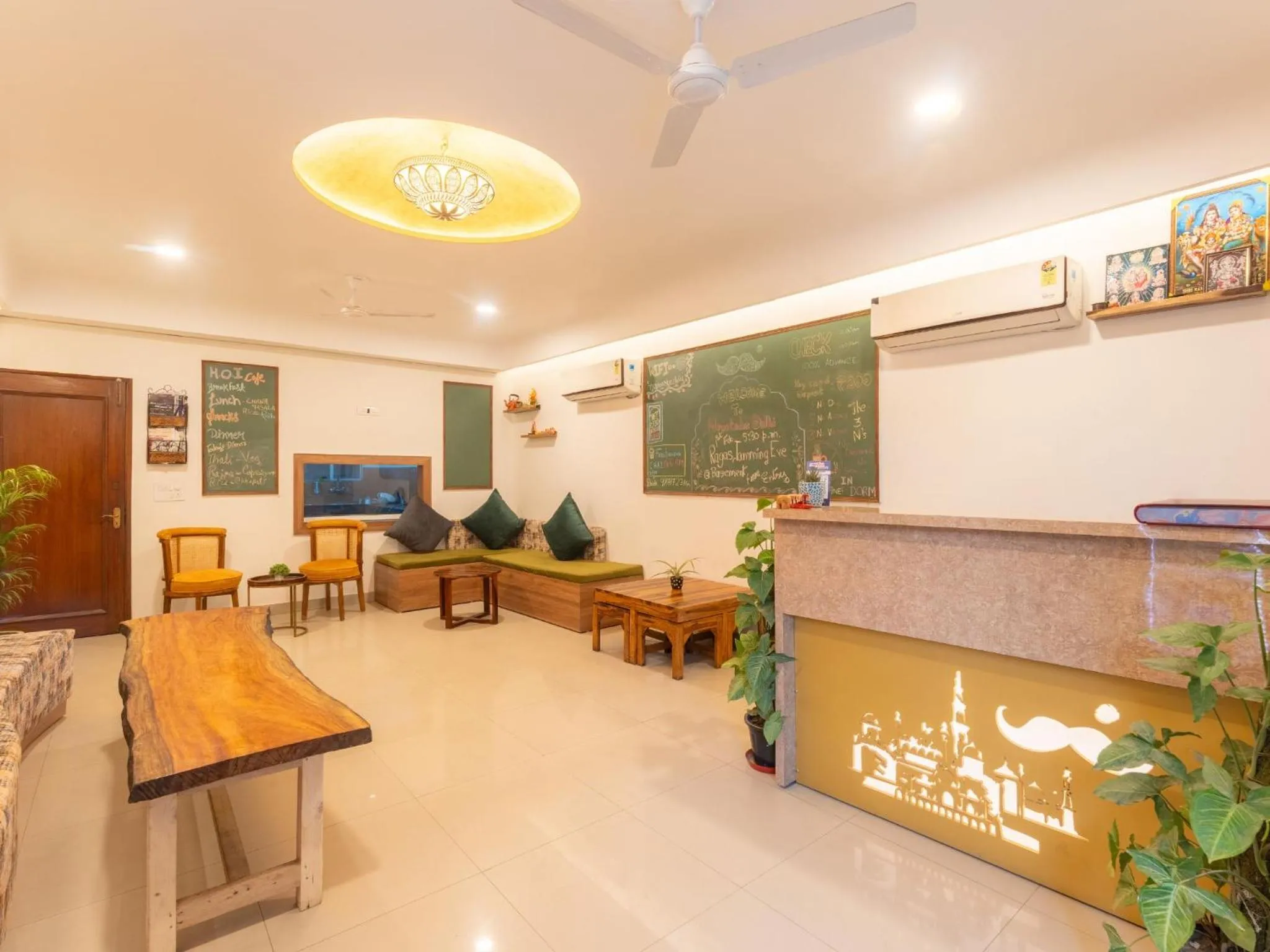 Lobby or reception in Moustache Delhi