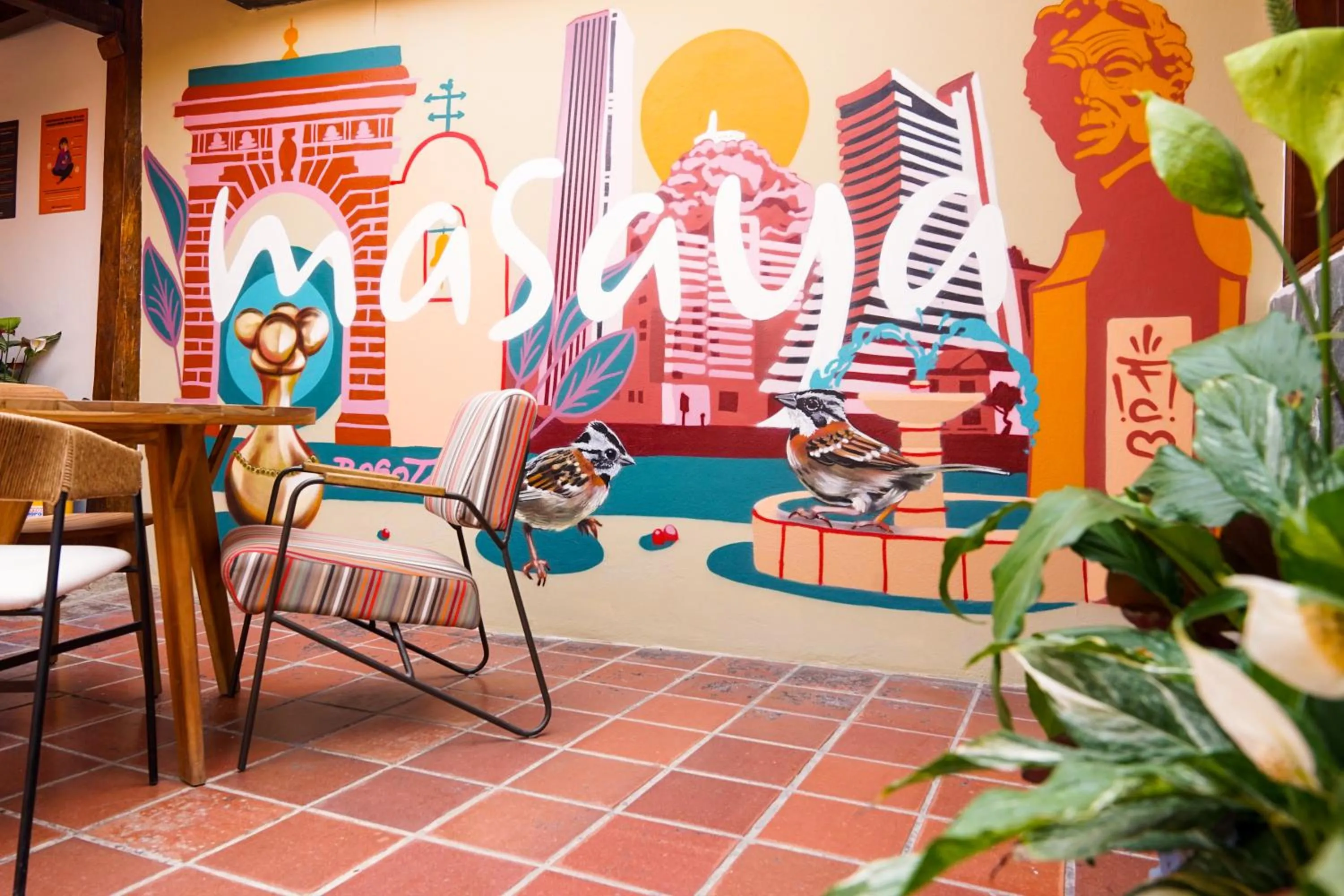 Living room in Masaya Bogotá