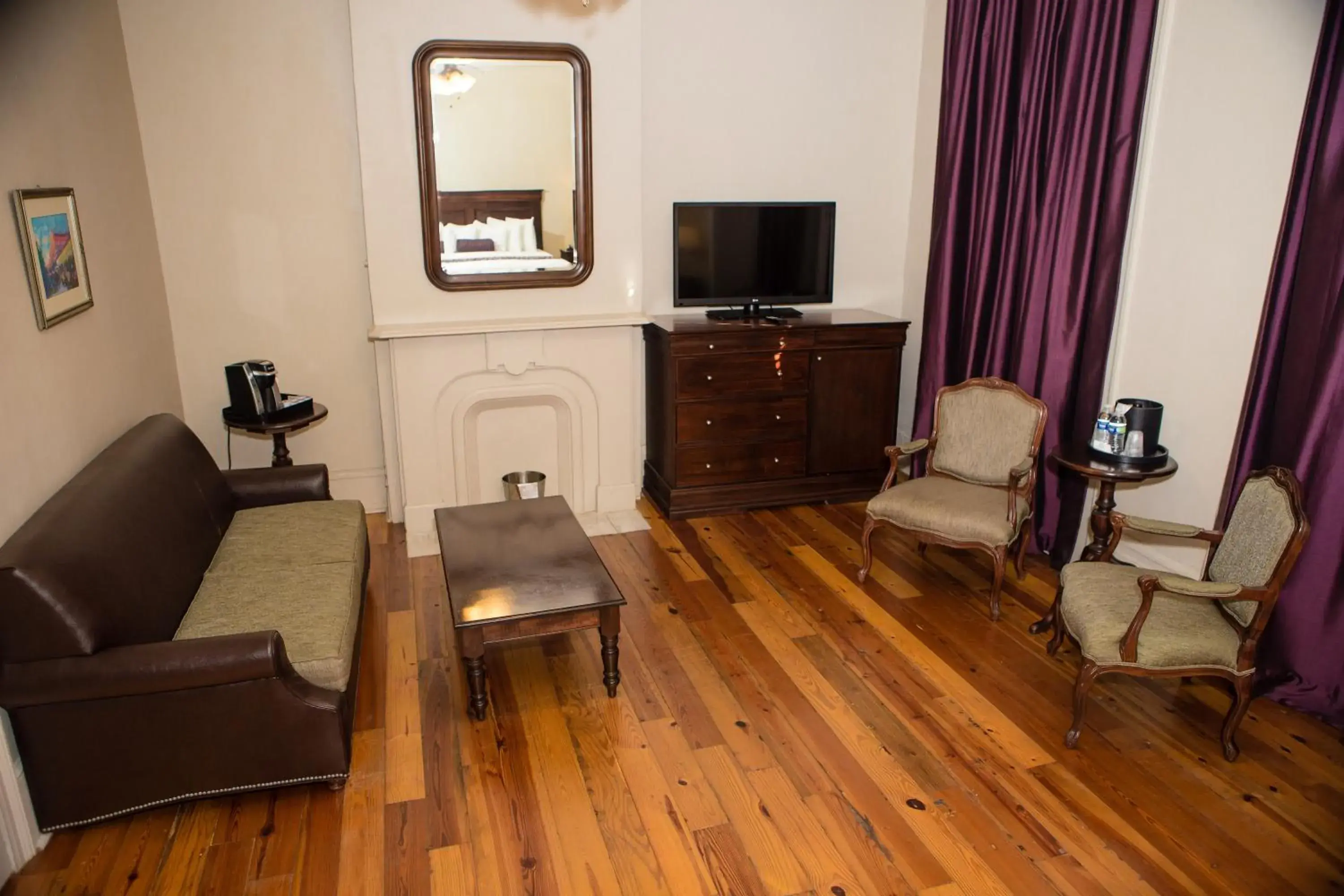 TV and multimedia, Seating Area in Inn on St. Ann, a French Quarter Guest Houses Property