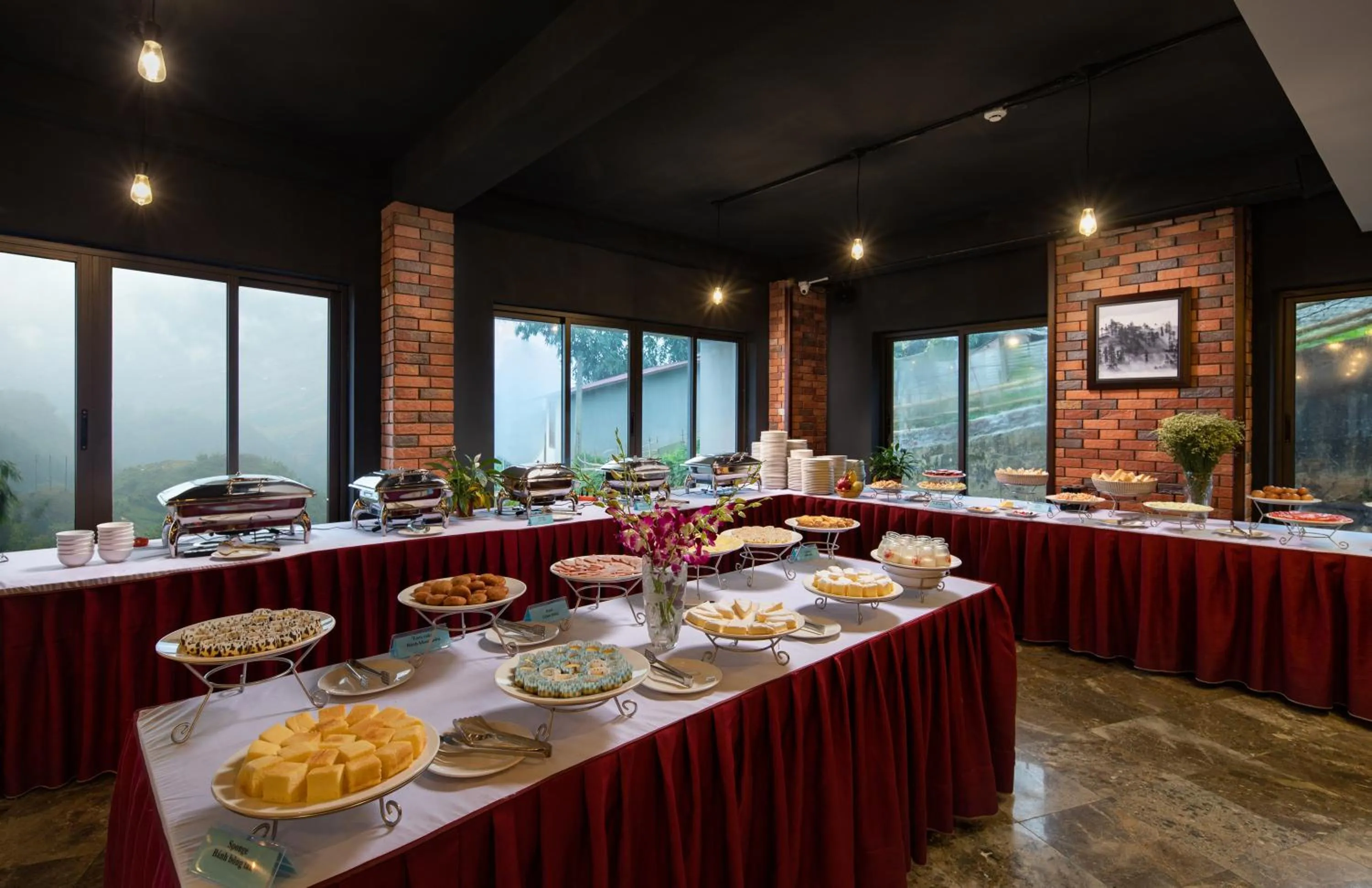 Breakfast in The View Sapa Hotel