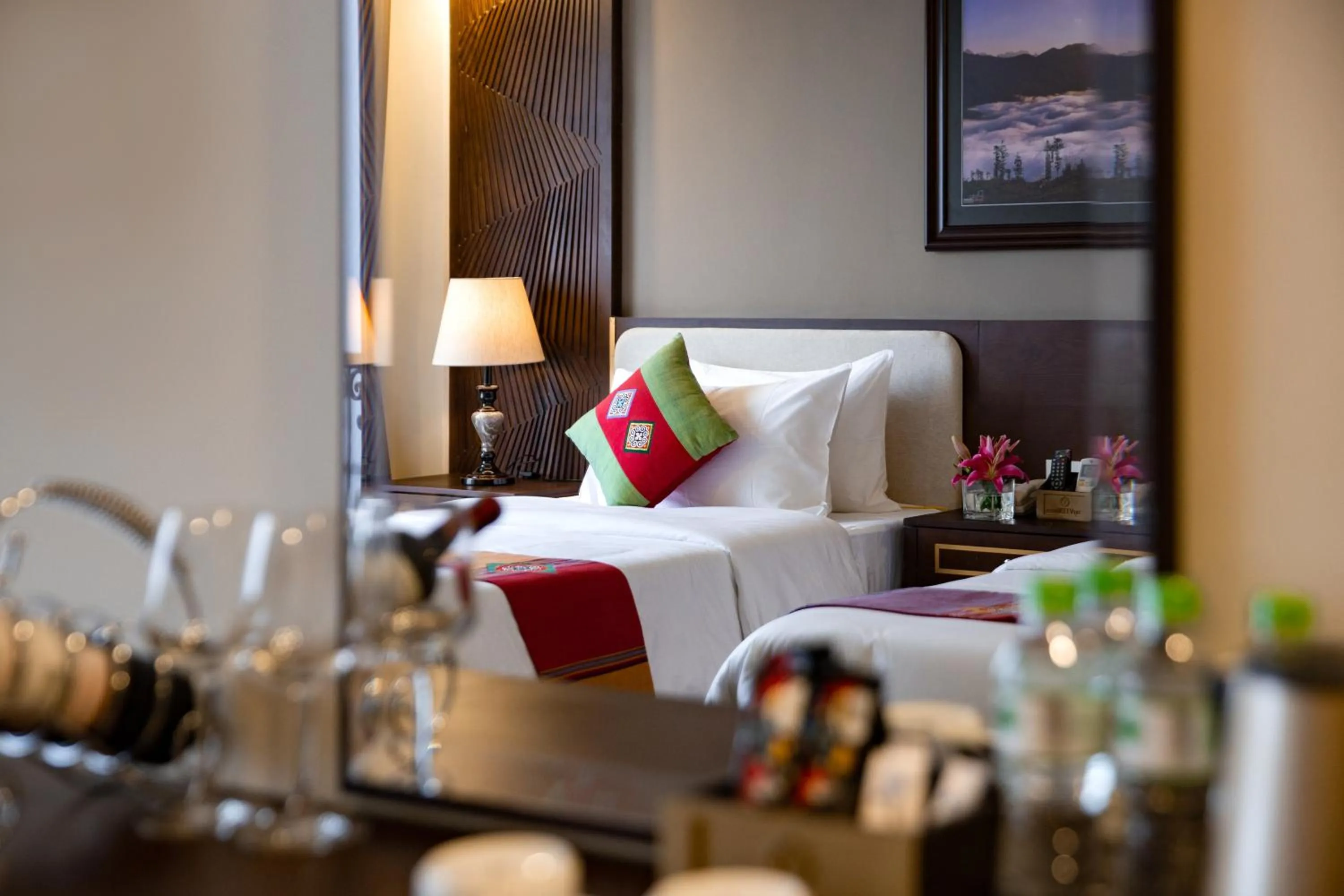 Bedroom, Bed in The View Sapa Hotel