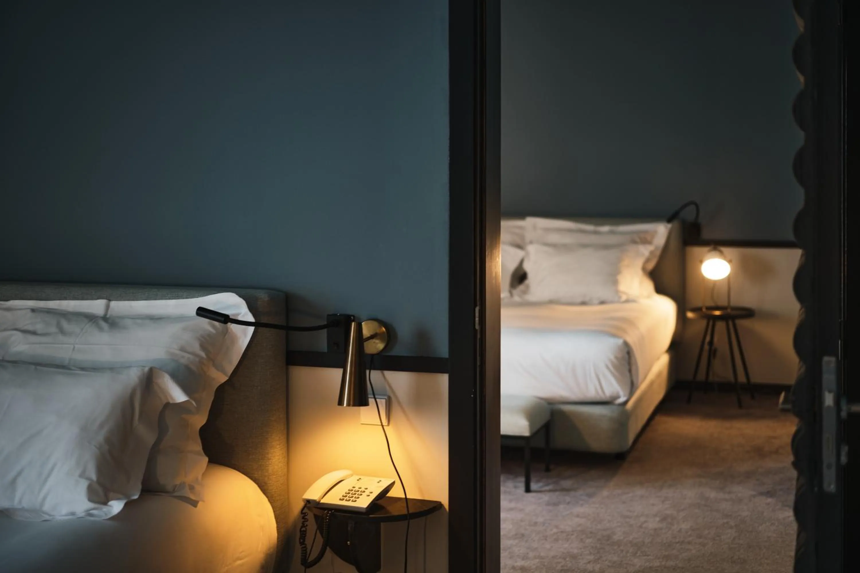 Decorative detail, Bed in Palacio da Lousa Boutique Hotel