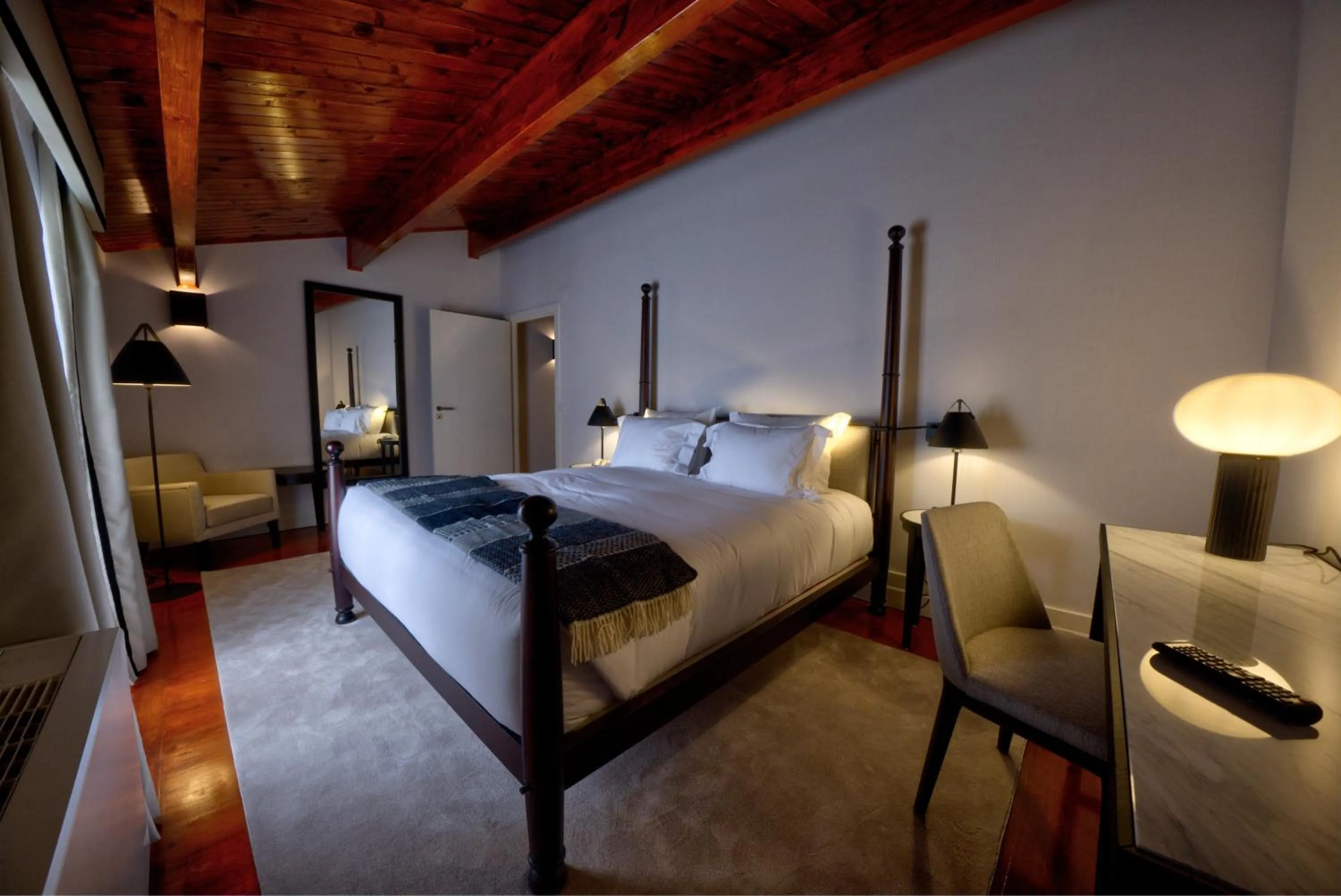 Bedroom, Bed in Palacio da Lousa Boutique Hotel