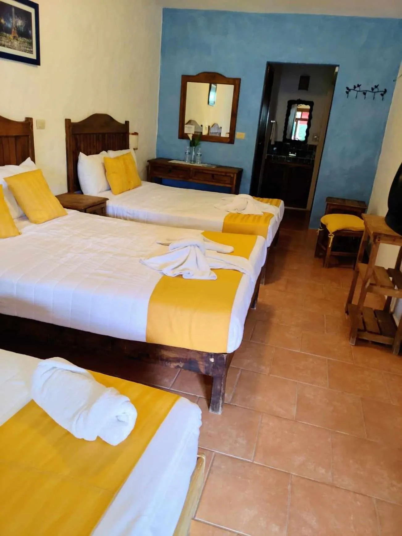 TV and multimedia, Bed in Posada La Querencia