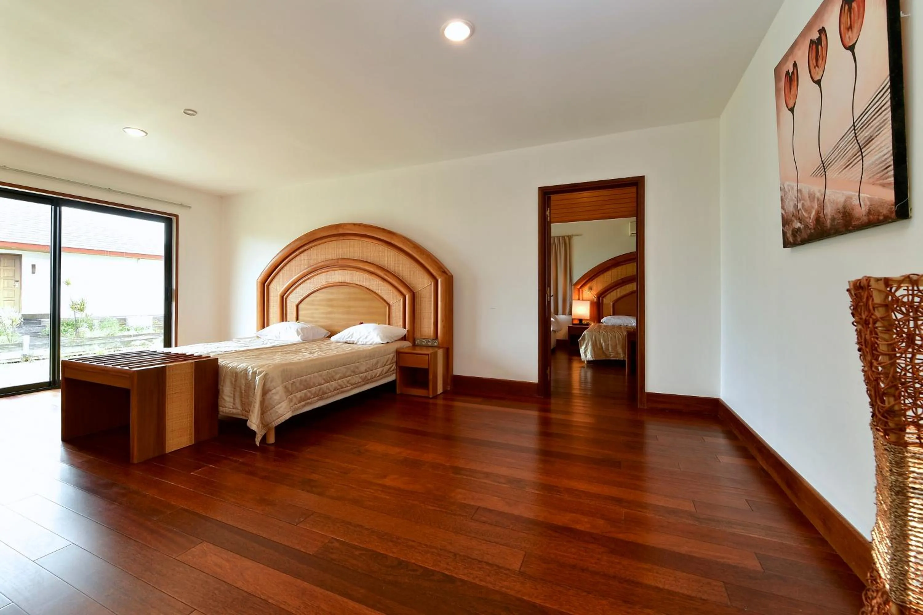 Bed in Hotel Paradis d'Ouvéa