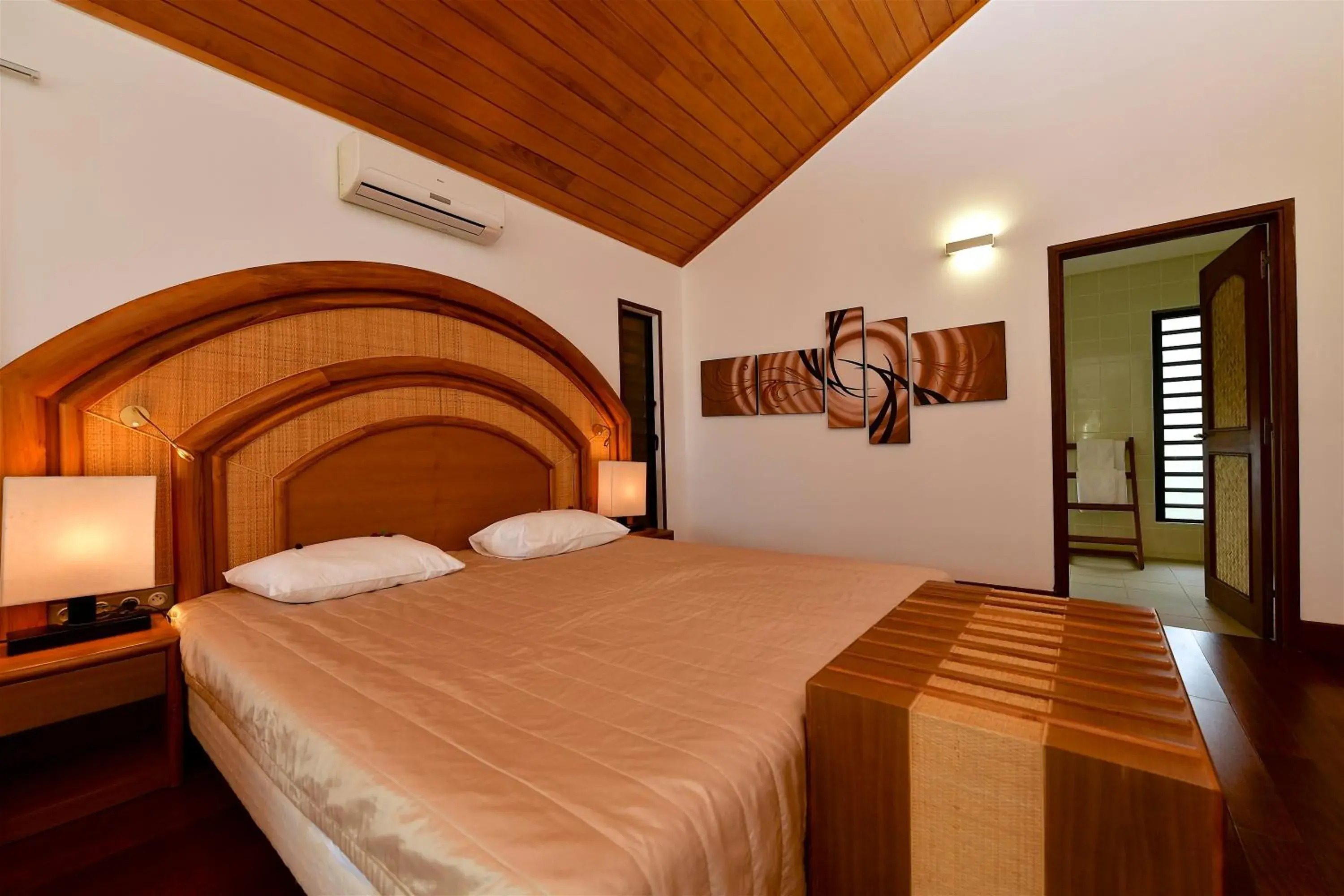 Double or Twin Room with Sea View in Hotel Paradis d'Ouvéa Double or Twin Room with Sea View in Hotel Paradis d'Ouvéa