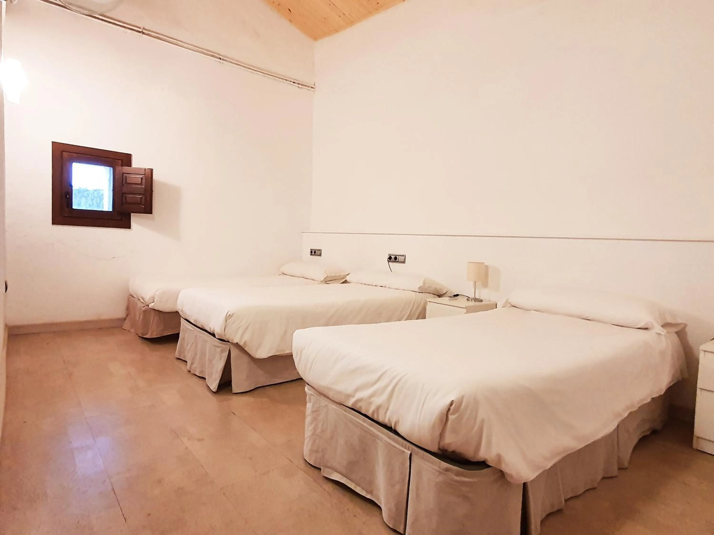 Bed in La Frasera Alojamiento Rural