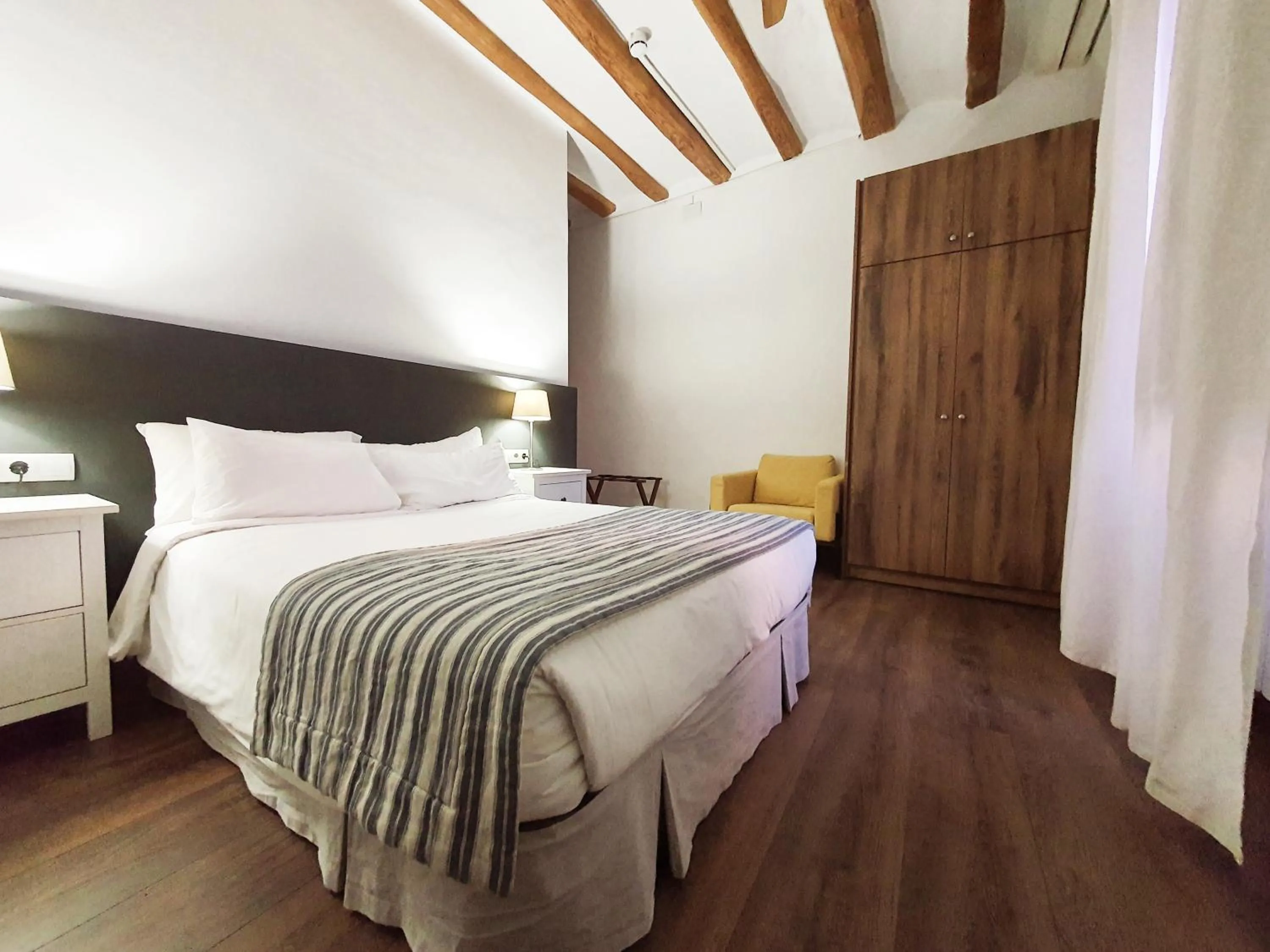 Bed in La Frasera Alojamiento Rural