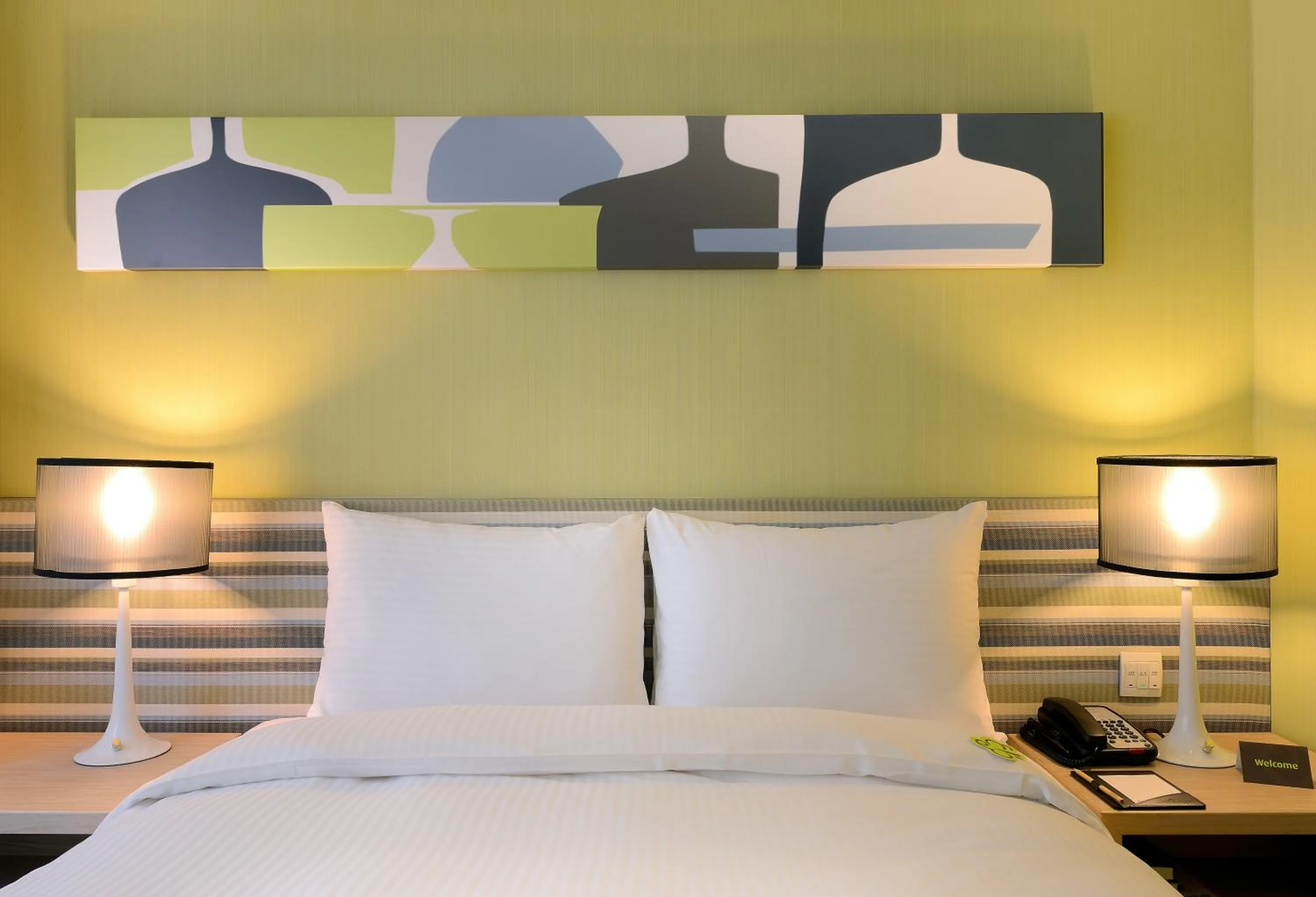 Bedroom in Park City Hotel Central Taichung