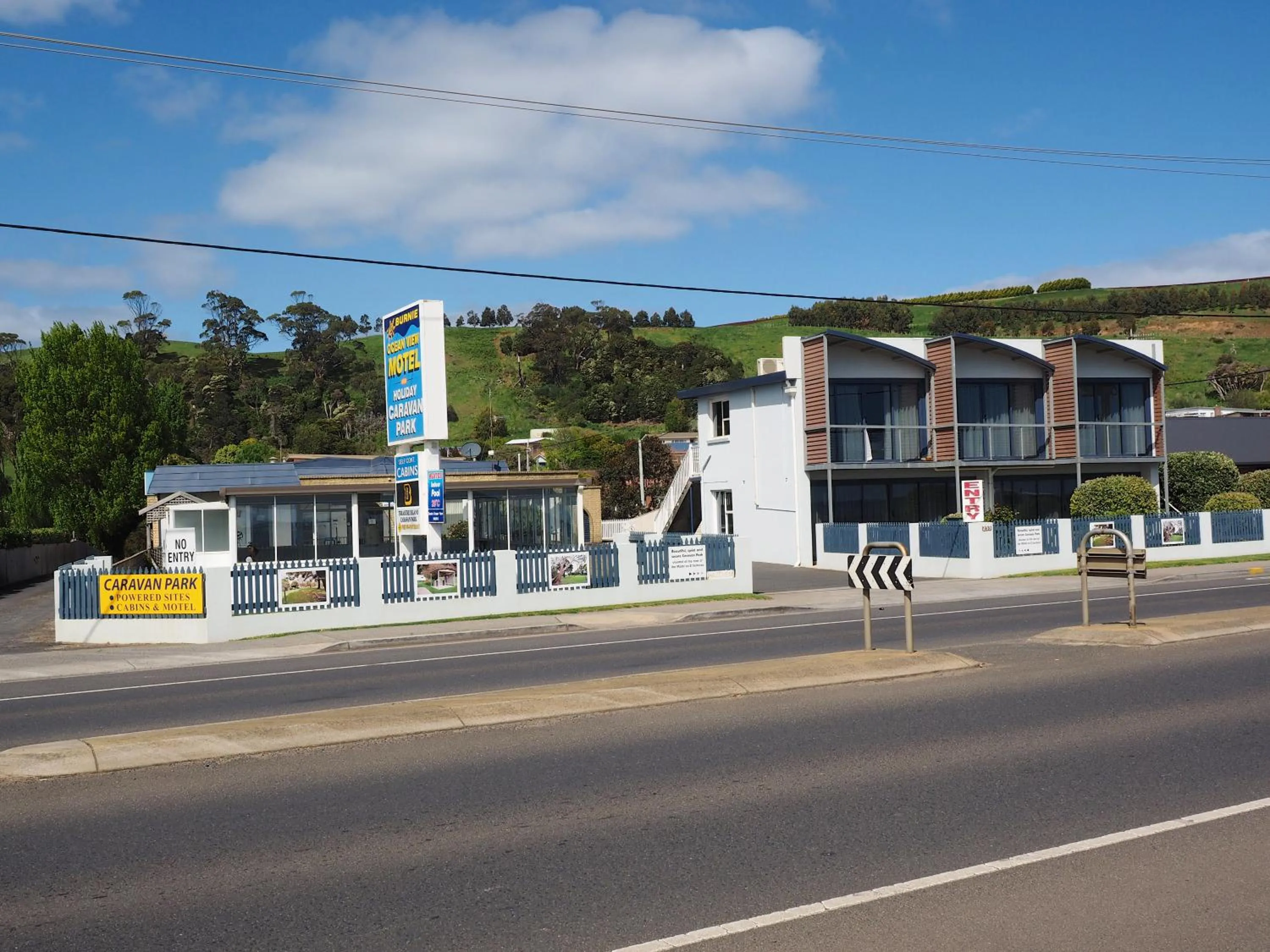 Property building in Burnie Ocean View Motel and Caravan Park
