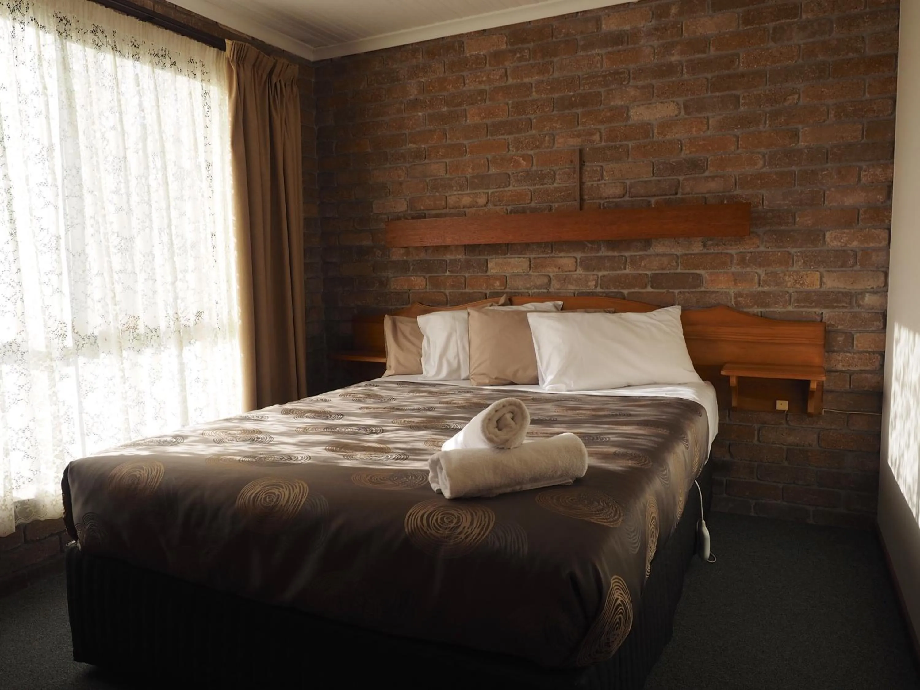 Bed in Burnie Ocean View Motel and Caravan Park