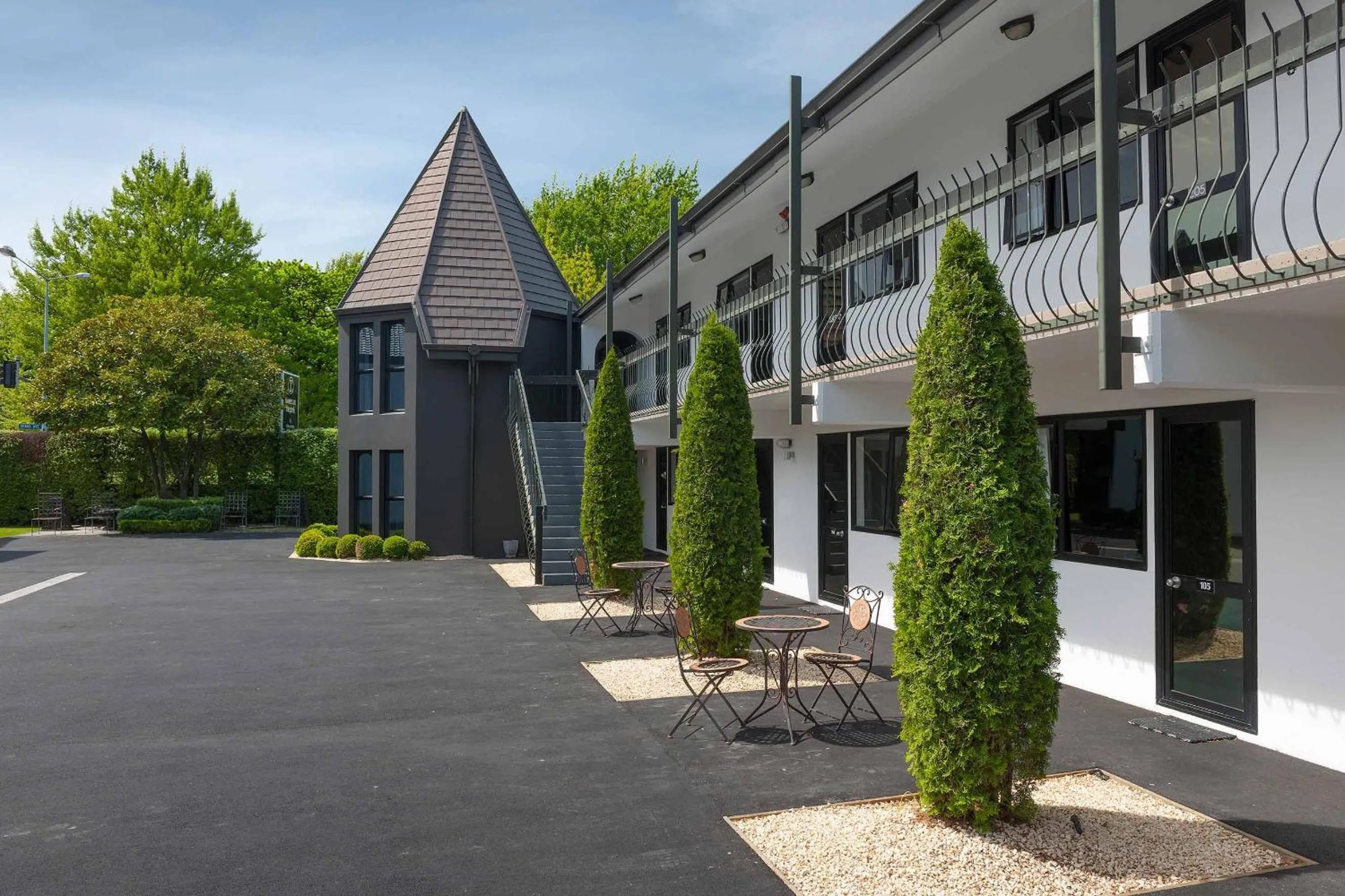 Patio in The Towers on the Park