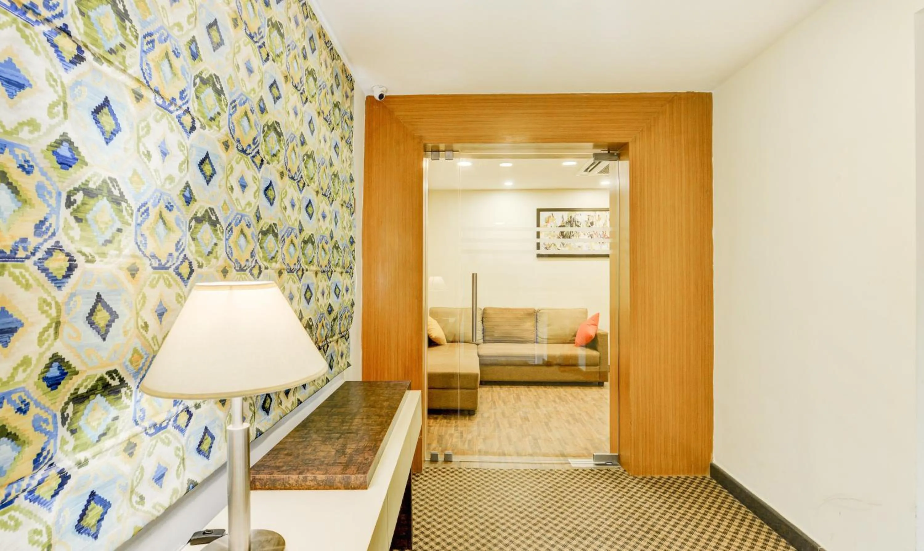 Seating area in Treebo Welcome Inn, Porur