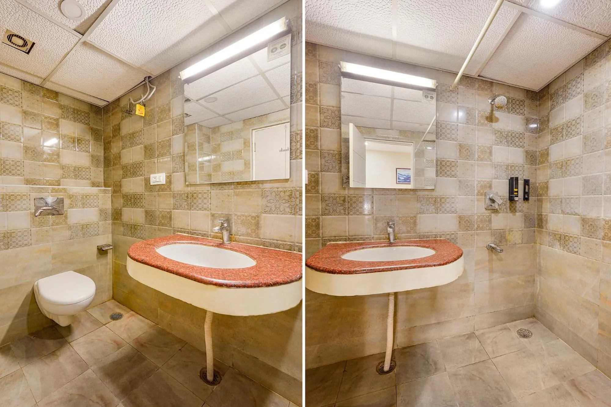 Bathroom in Treebo Trend Tia Value