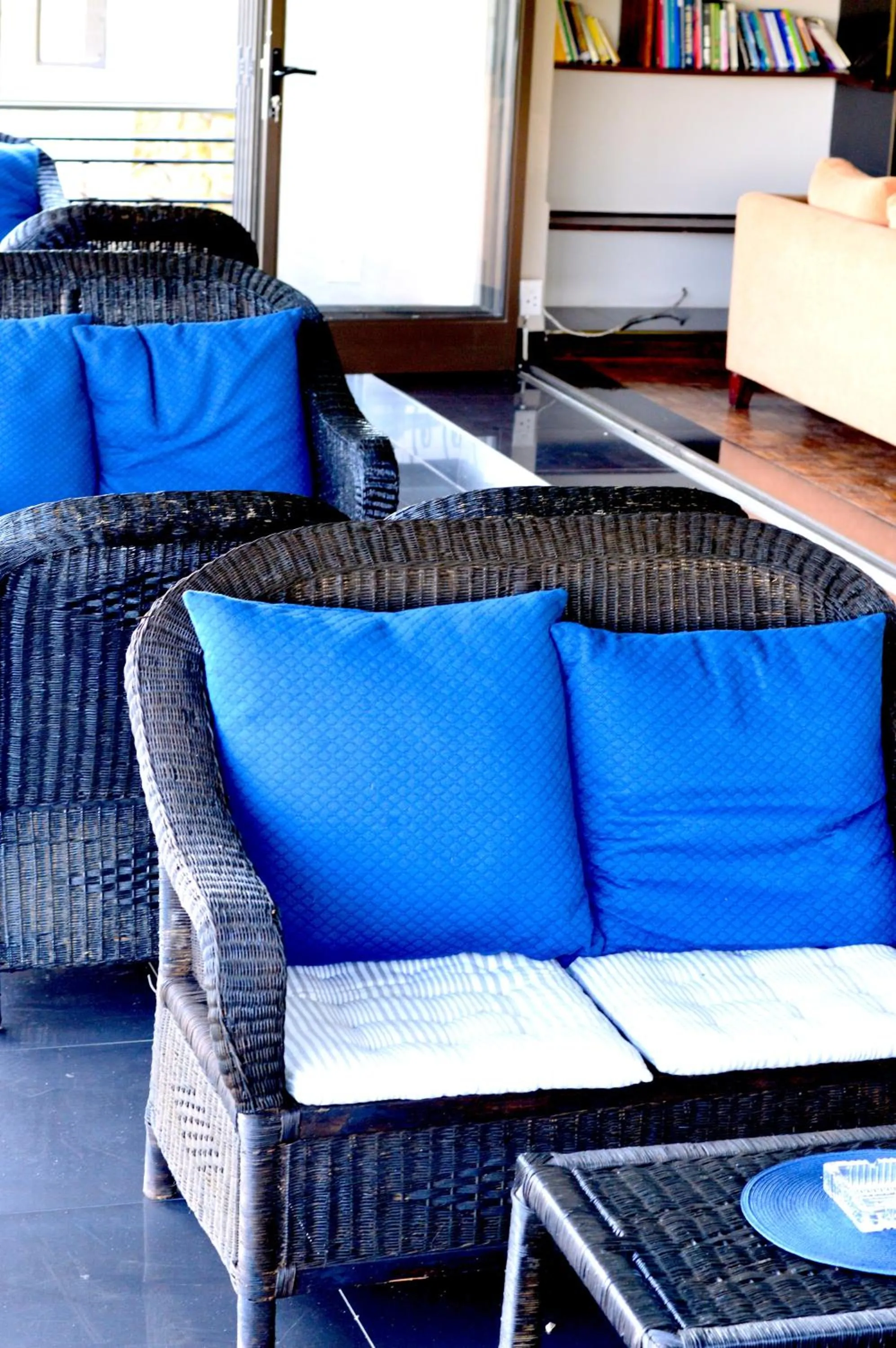Patio in Rehoboth Mountain Suites
