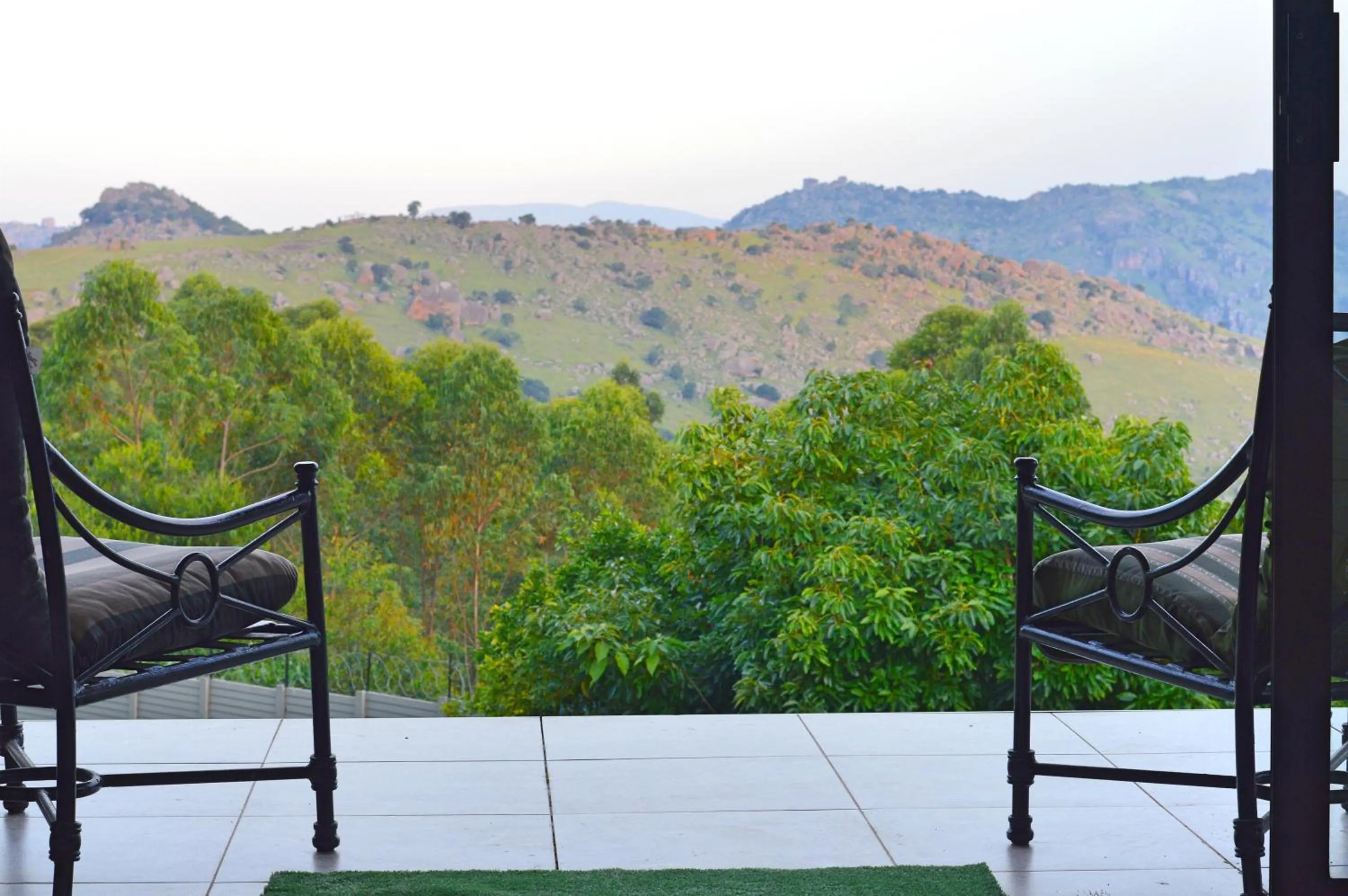 Patio in Rehoboth Mountain Suites