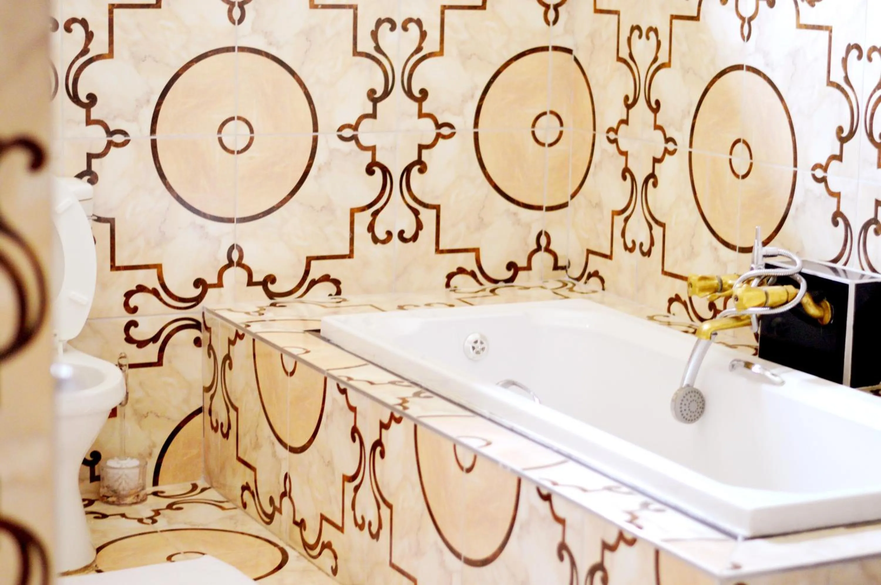 Shower in Rehoboth Mountain Suites