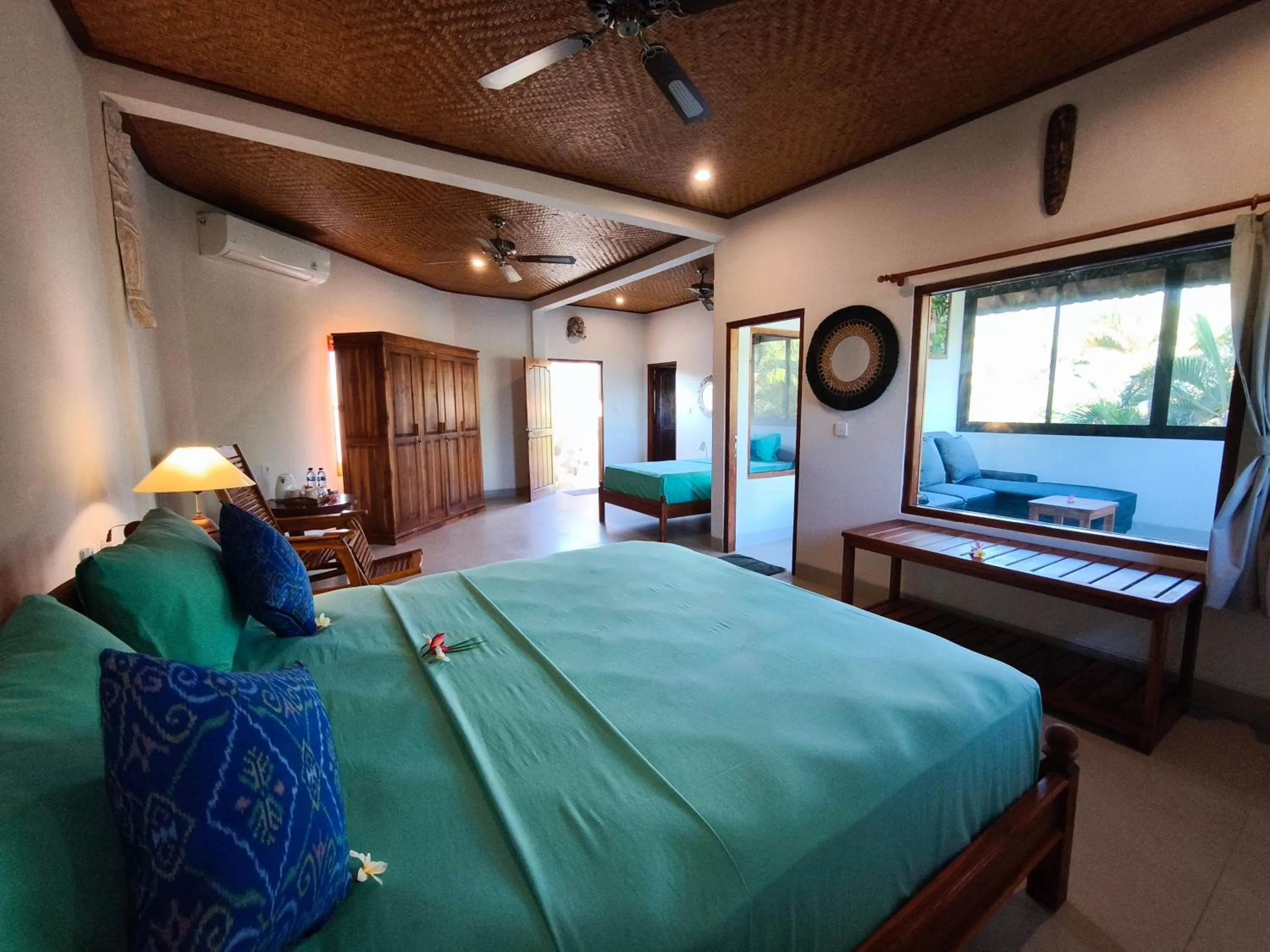 Bed in 1000 Dream Bungalow