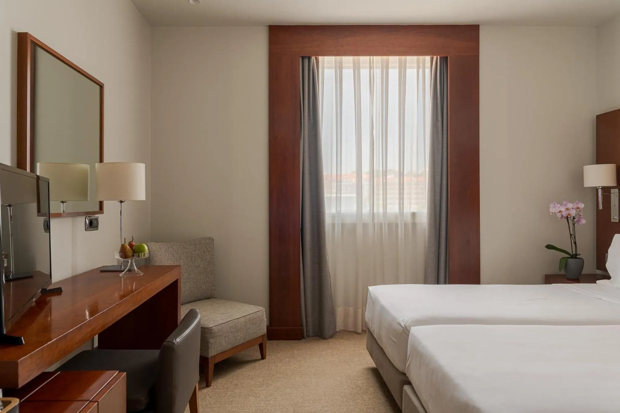 Bed in Hotel Dom Carlos Liberty