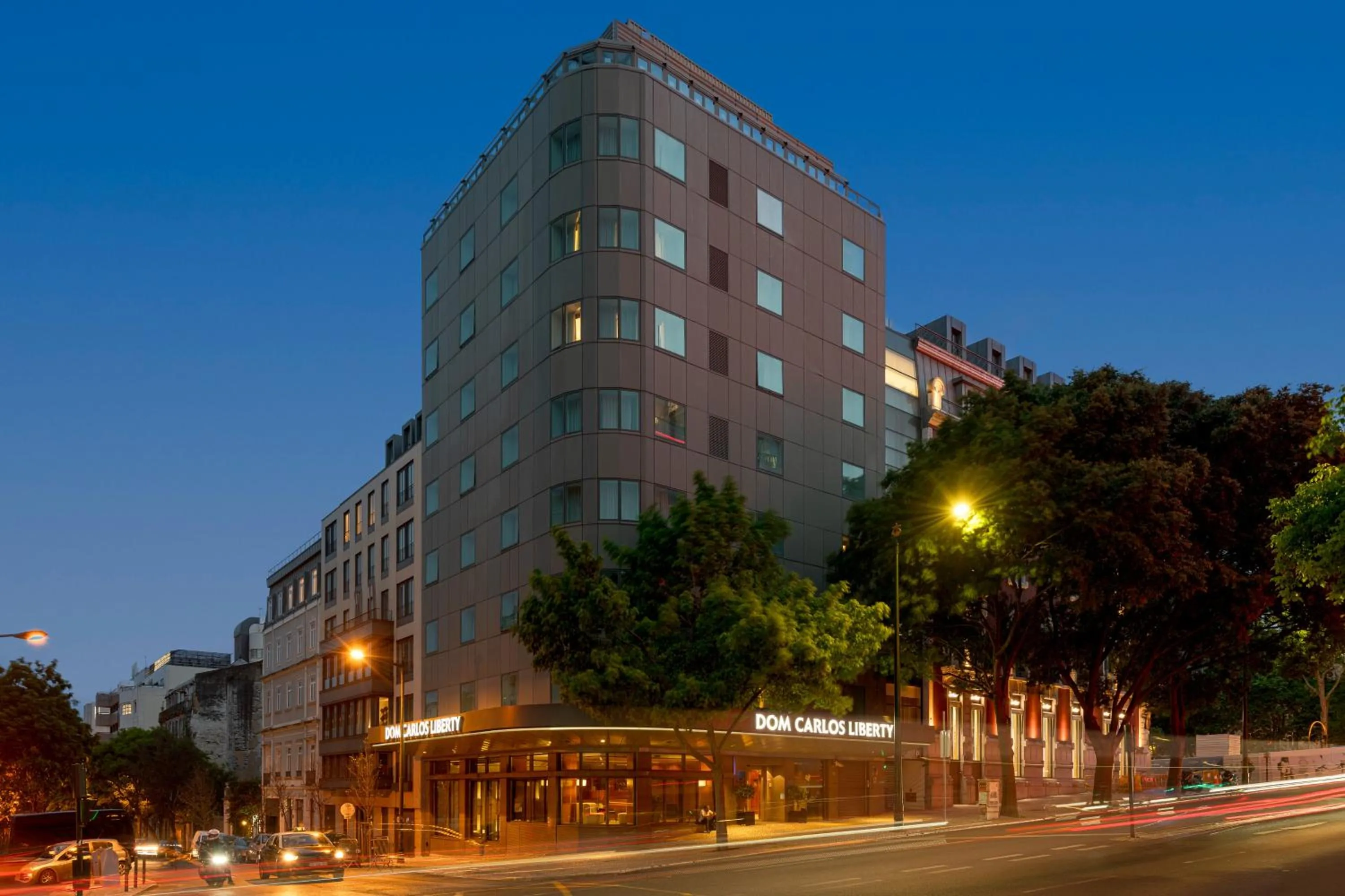 Property building in Hotel Dom Carlos Liberty