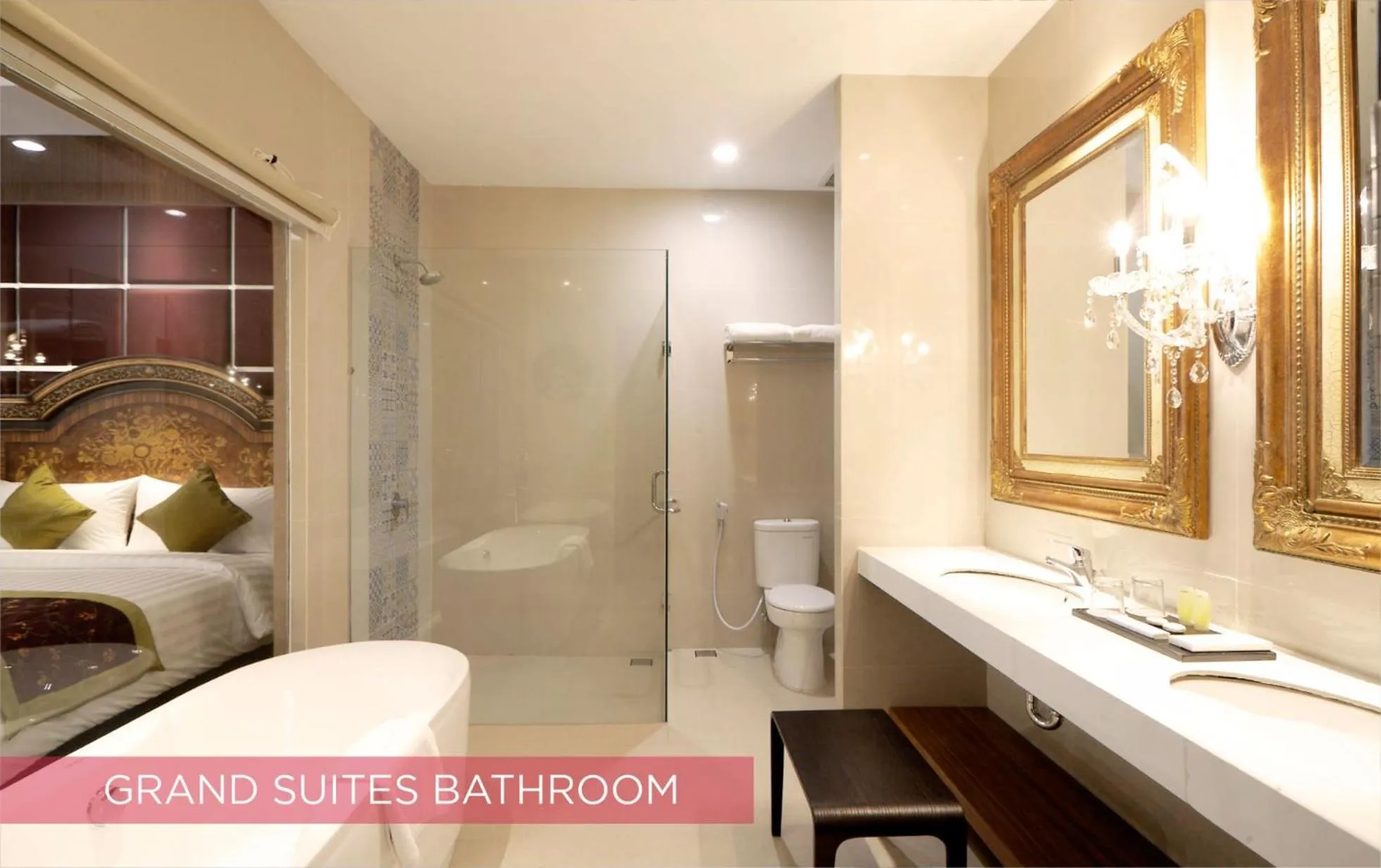 Bathroom in Ramada Suites By Wyndham Solo