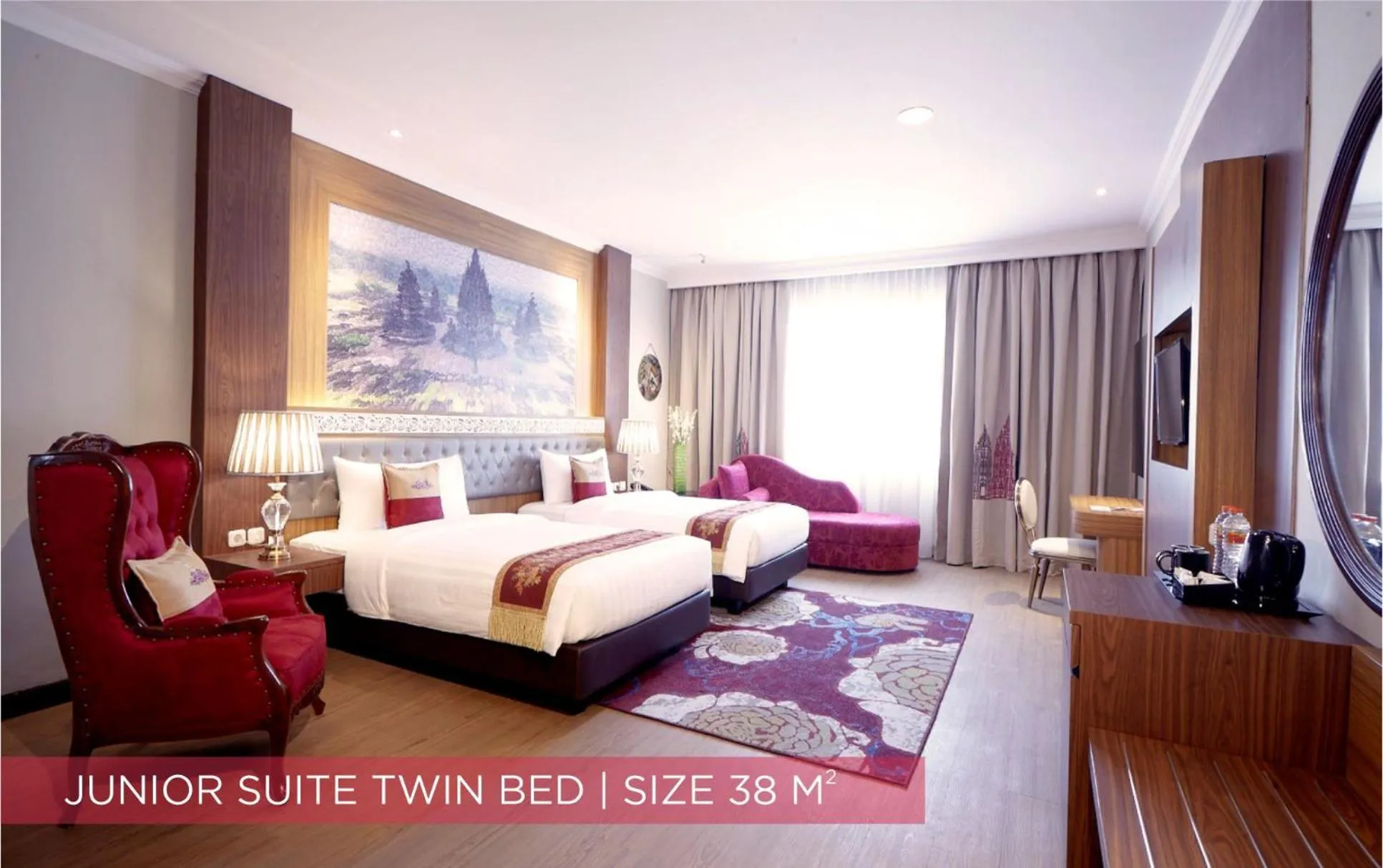 Bedroom, Bed in Ramada Suites By Wyndham Solo