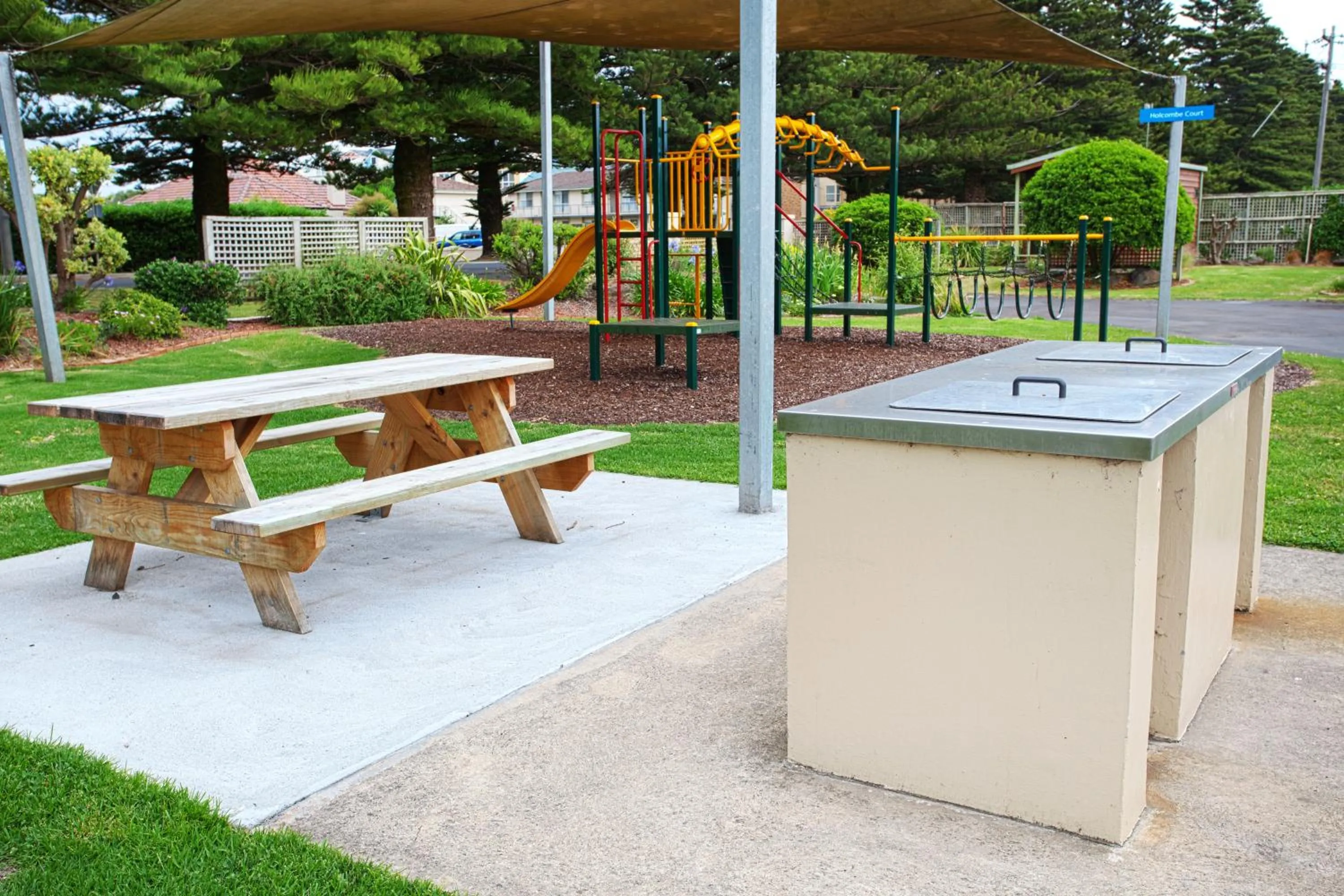 BBQ facilities in Discovery Parks - Warrnambool