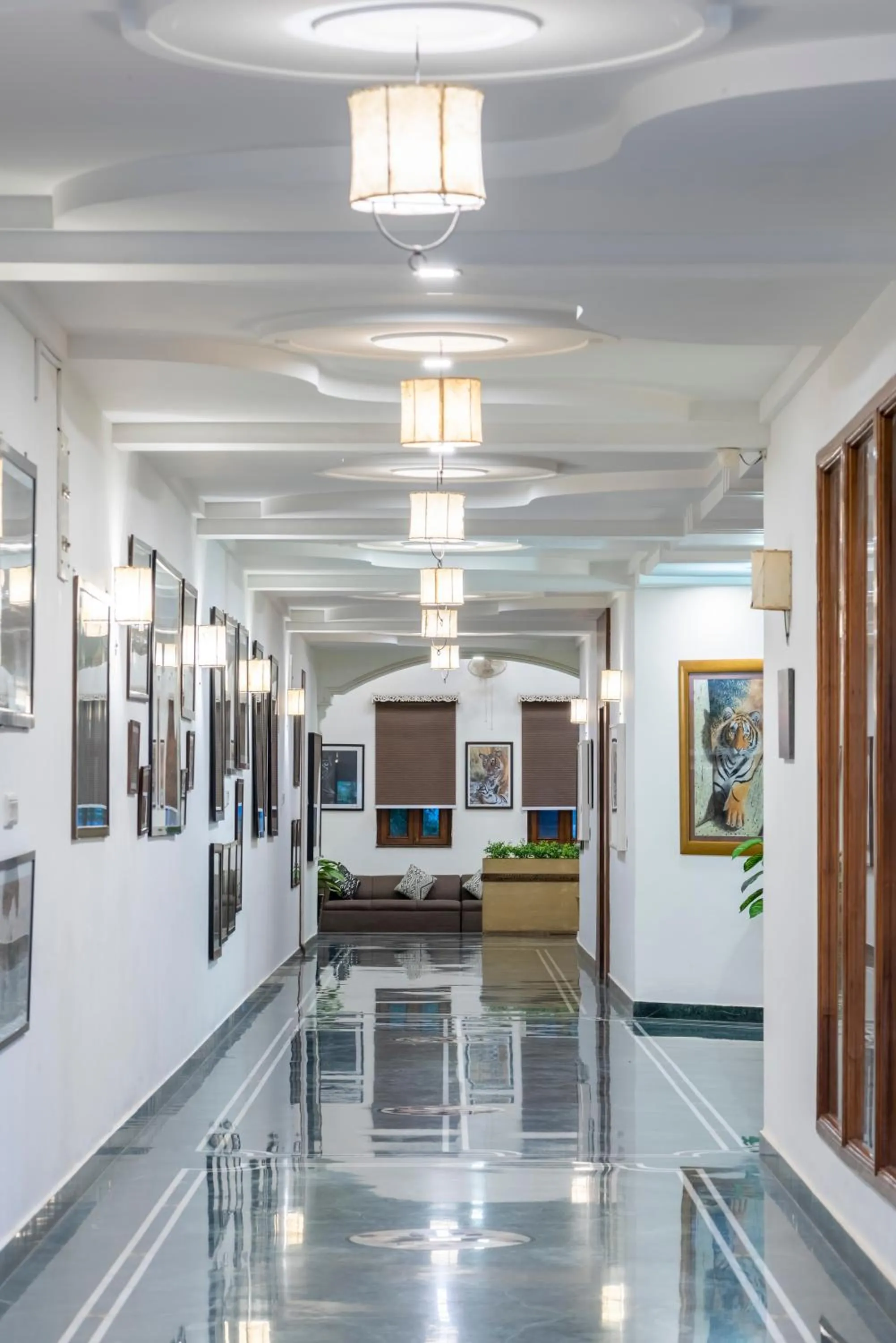 Lobby or reception in Hotel Ranthambore Regency