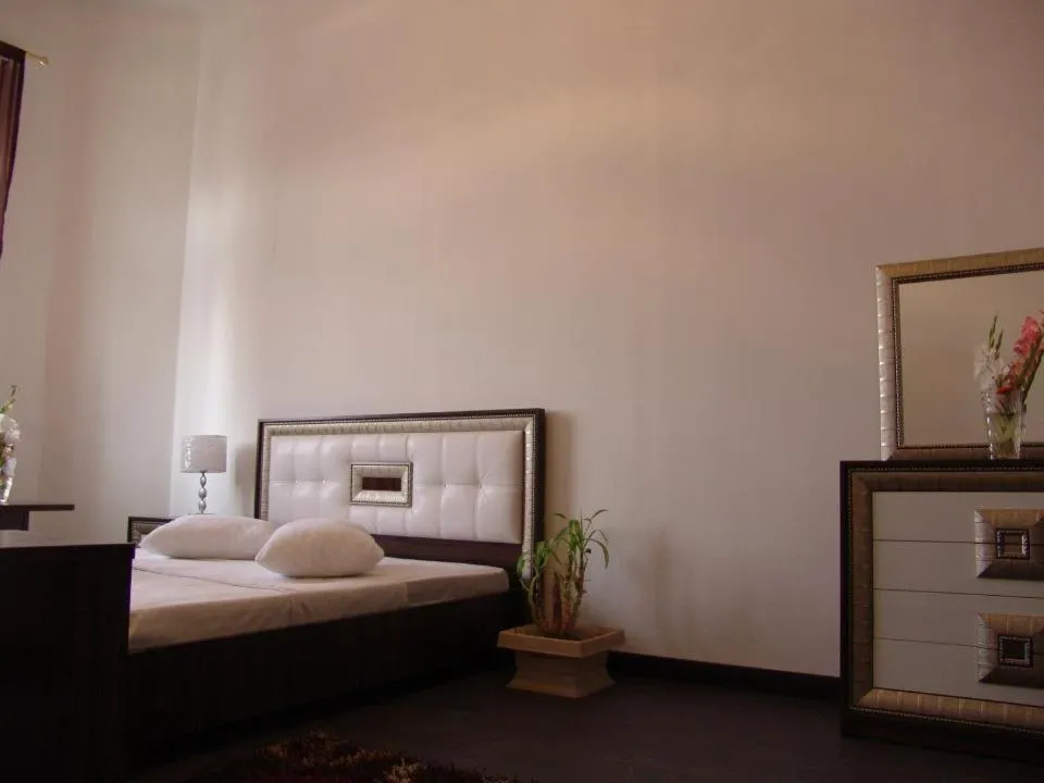 Decorative detail, Bed in Hotel Grand Royal Cairo