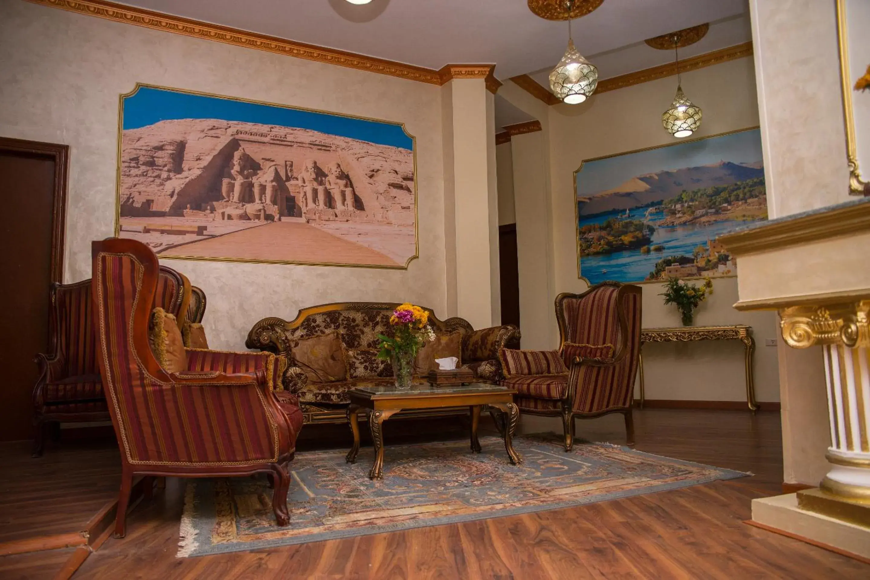 Seating Area in Hotel Grand Royal Cairo