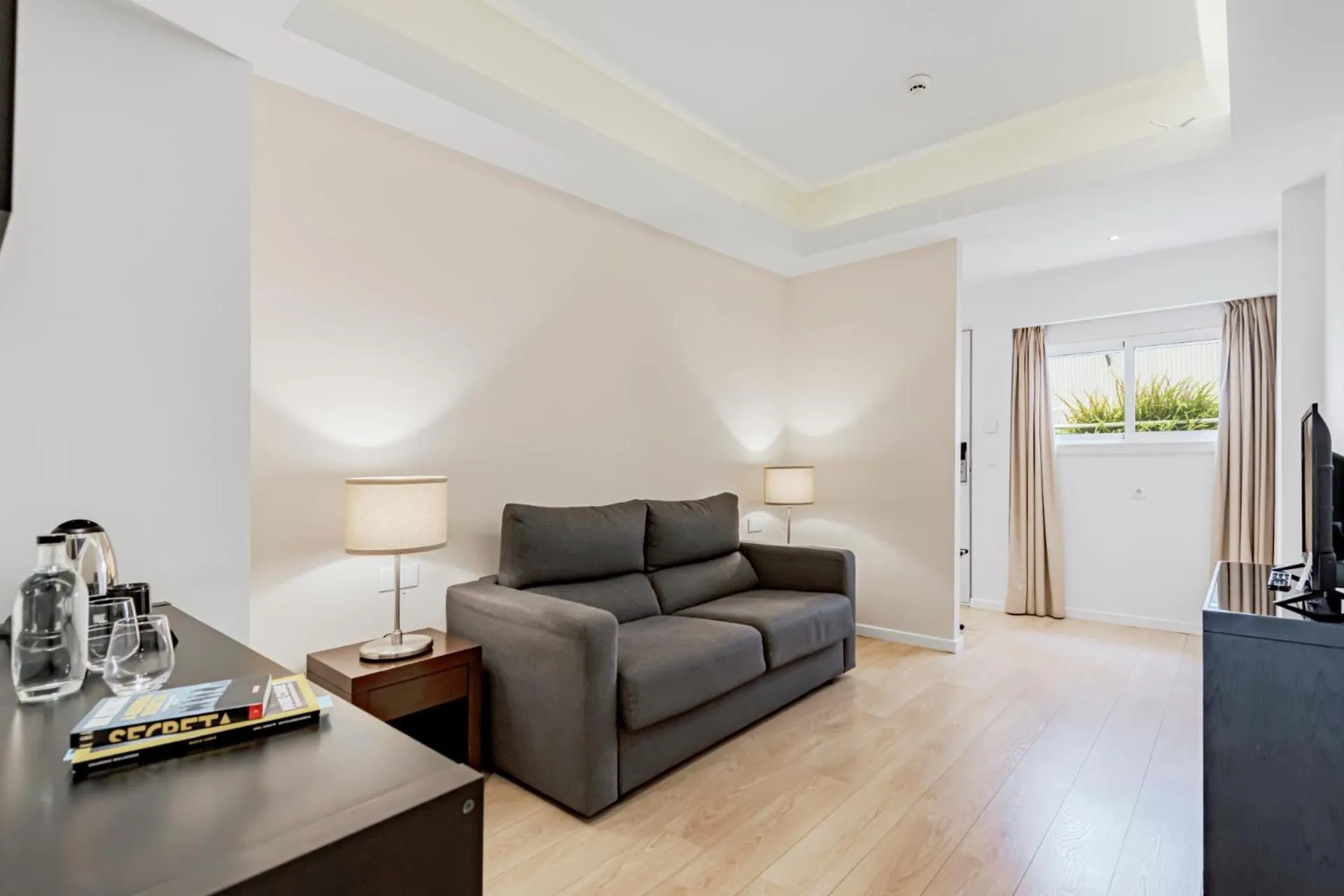 Seating area in Lisboa Central Park Hotel Suites & Studios