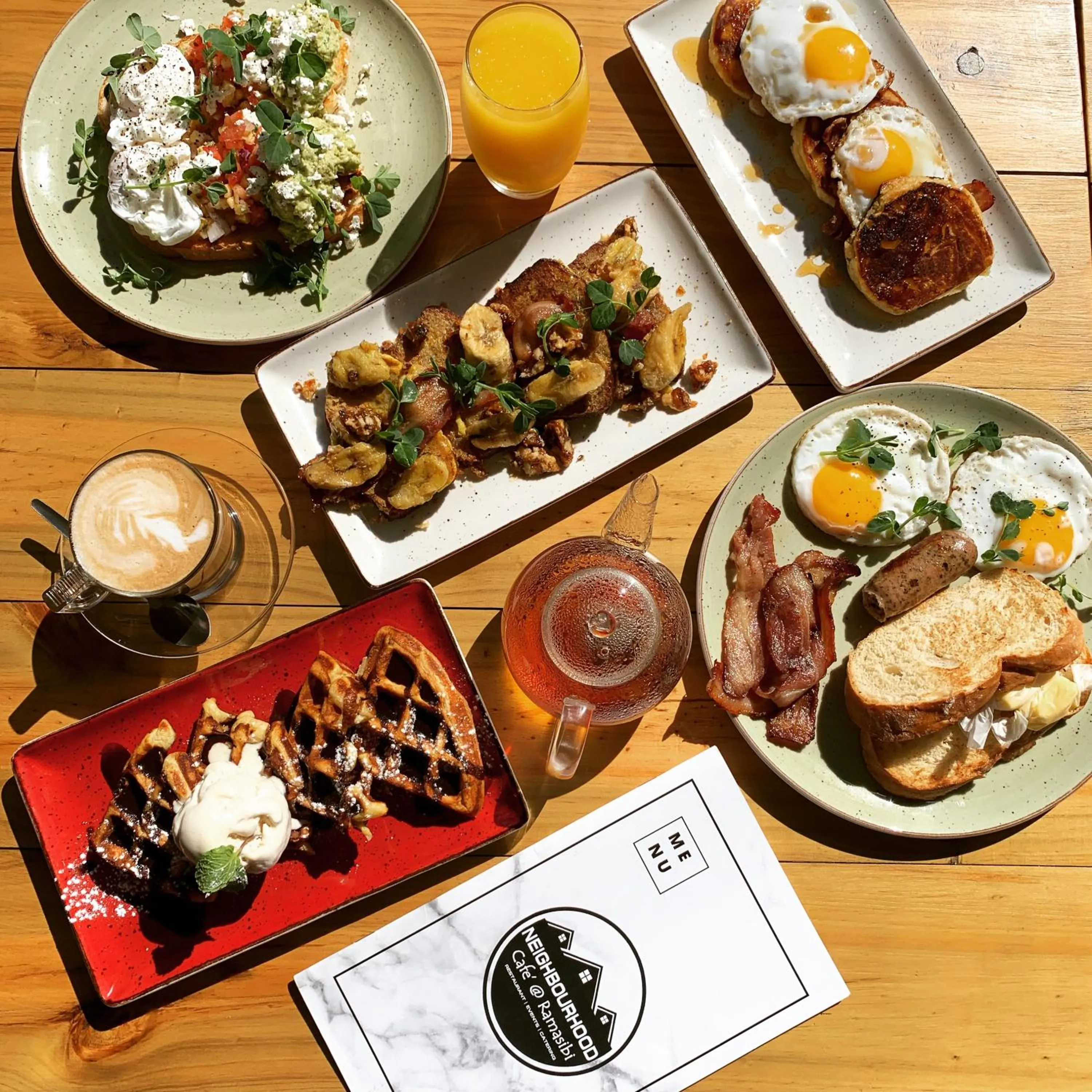 Food and drinks in Ramasibi Guest Services