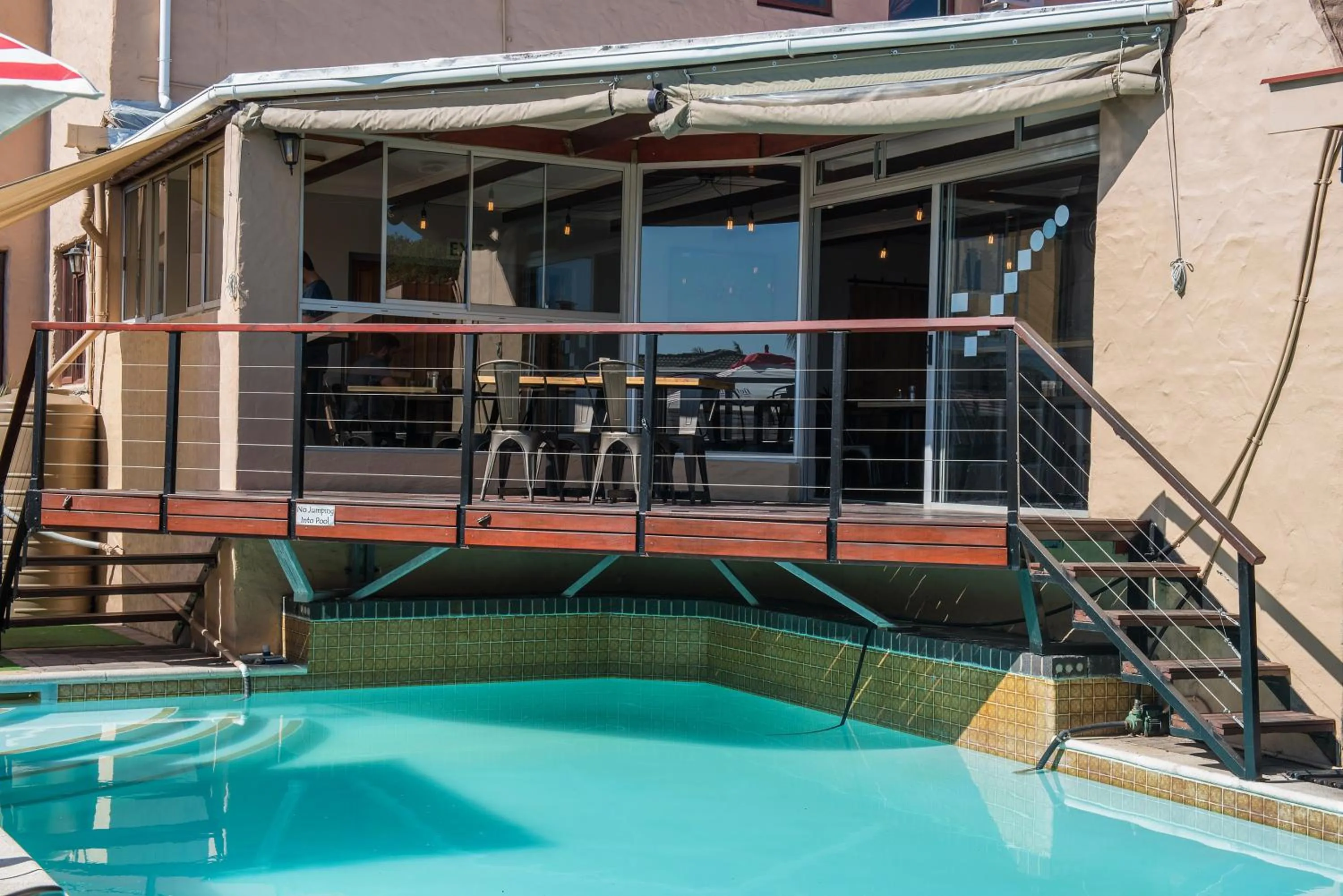 Swimming pool in Ramasibi Guest Services