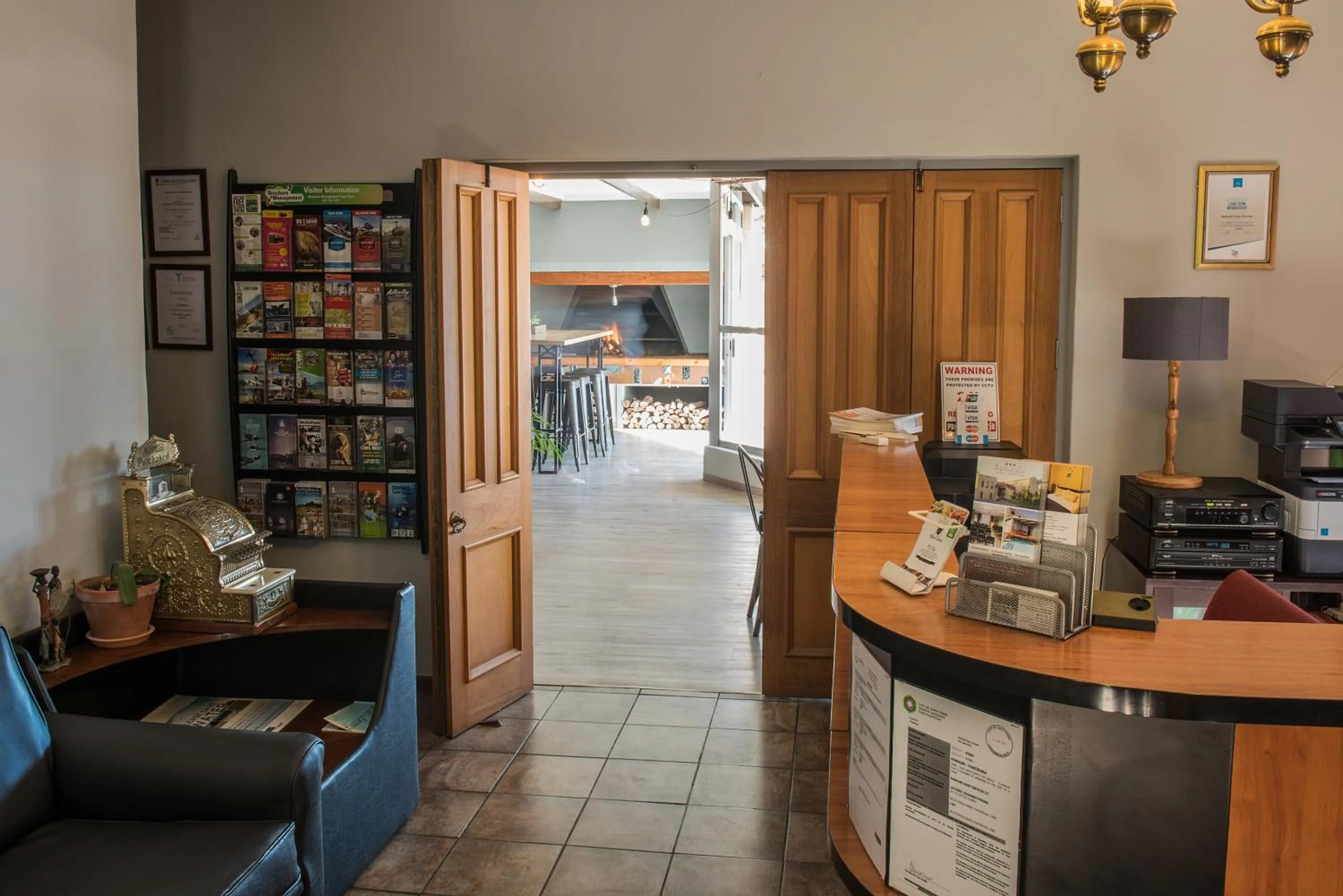 Lobby or reception in Ramasibi Guest Services