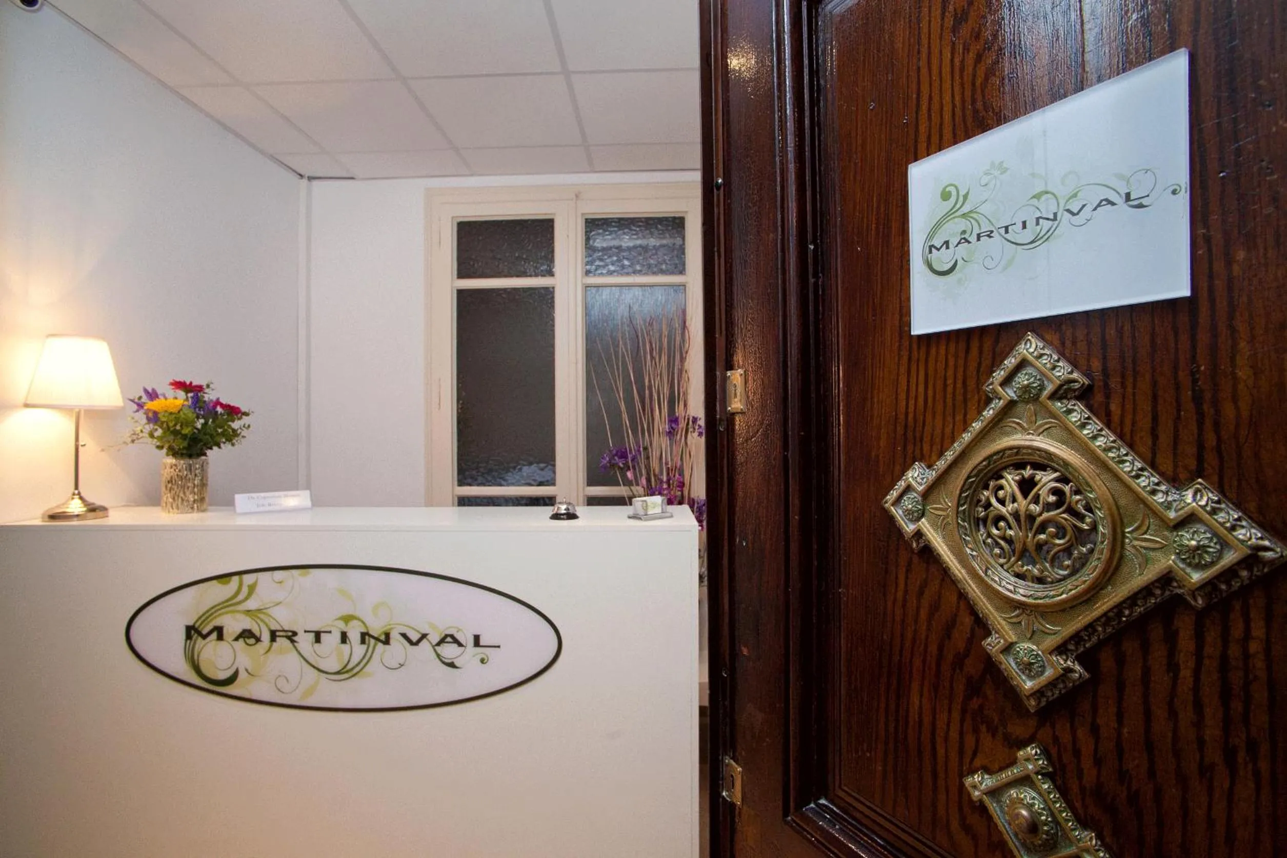 Lobby or reception in Hostal Martinval