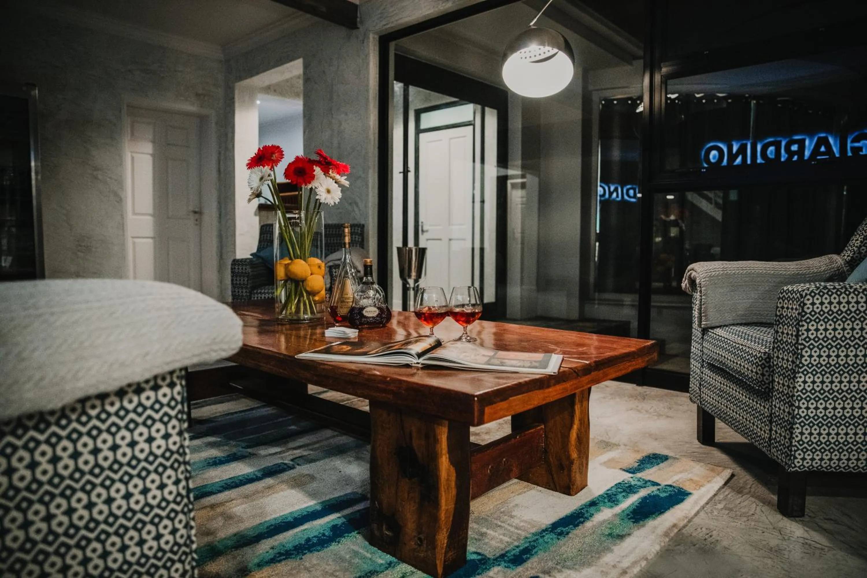 Seating area in Giardino Boutique Hotel
