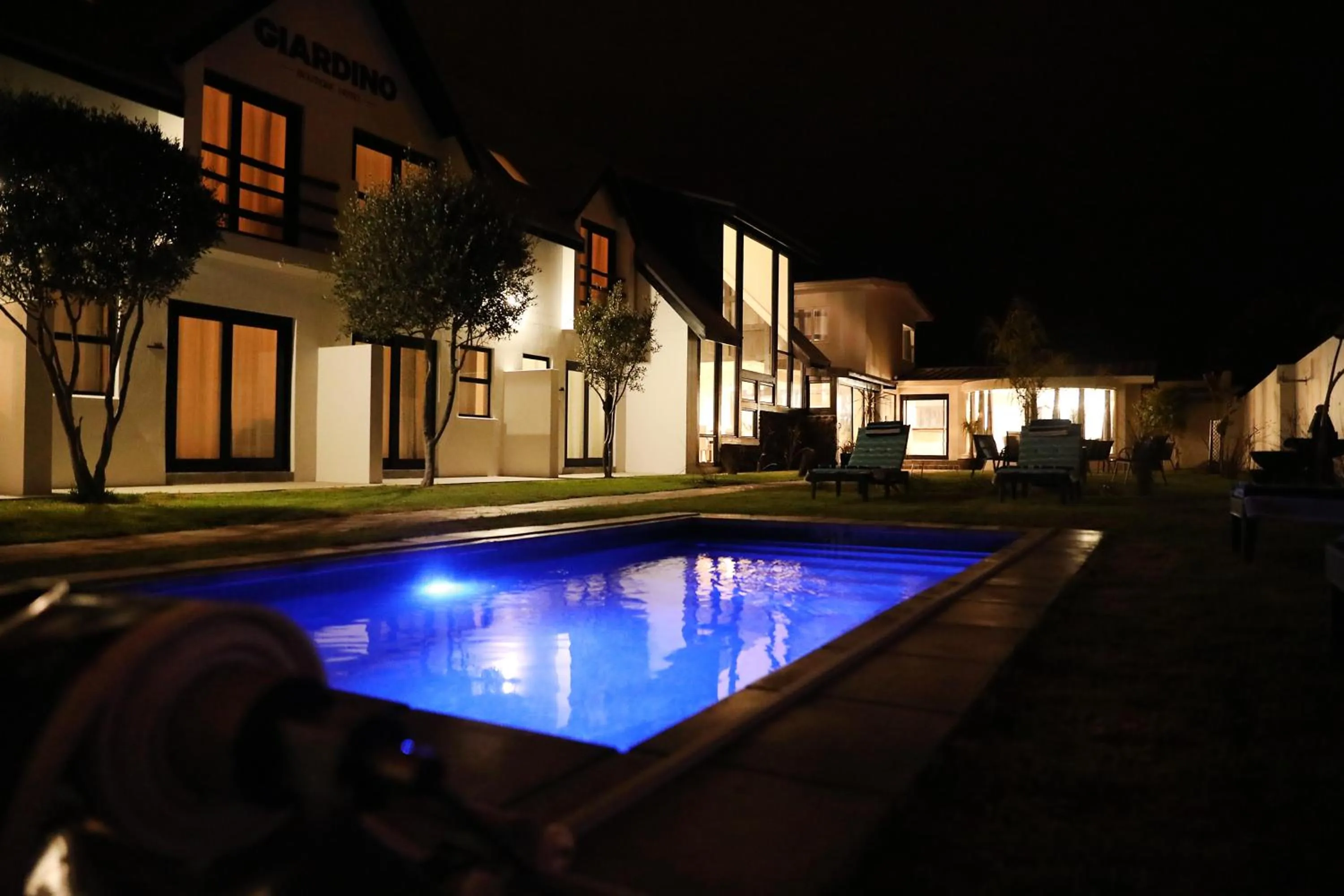 Pool view in Giardino Boutique Hotel