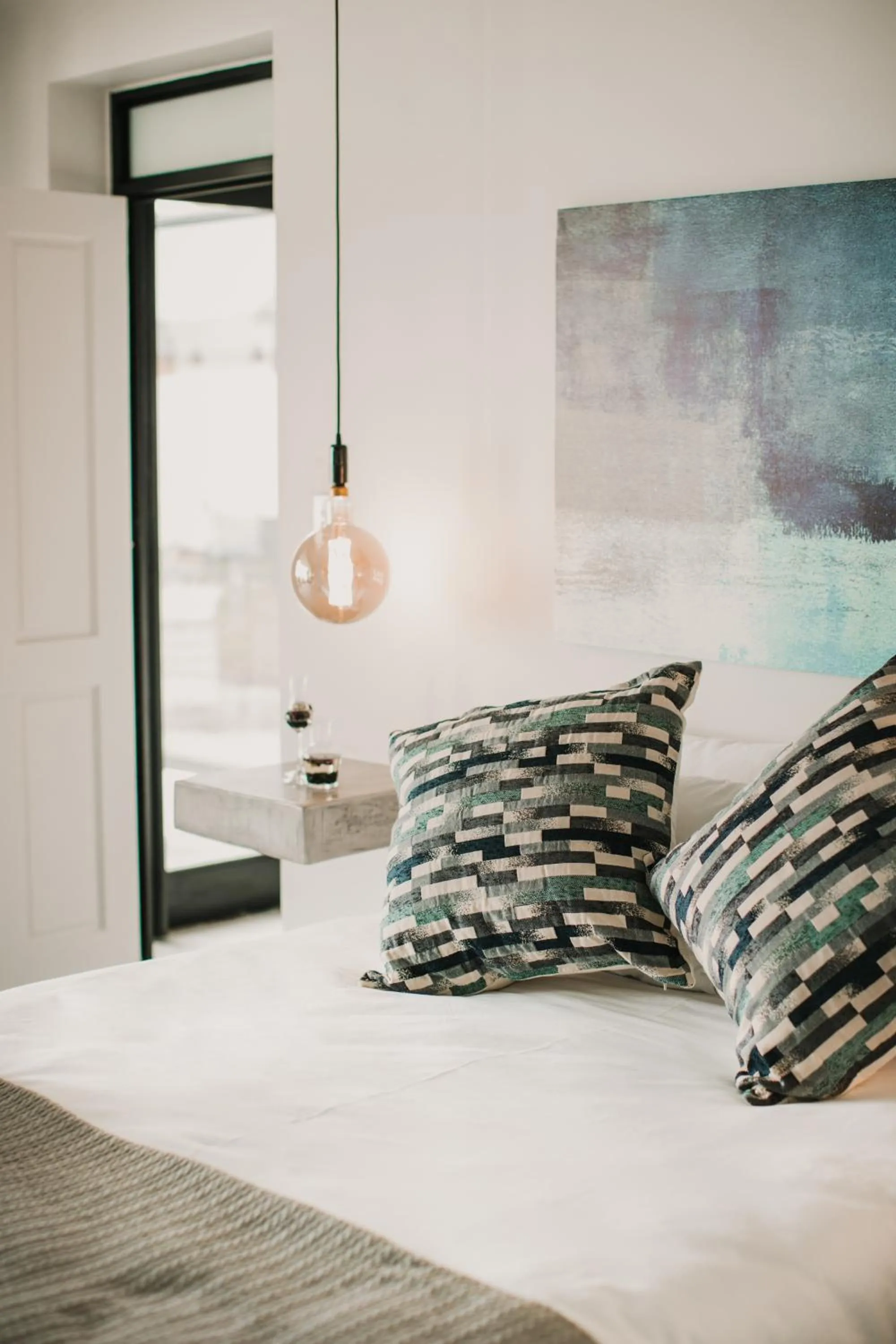 Decorative detail, Bed in Giardino Boutique Hotel