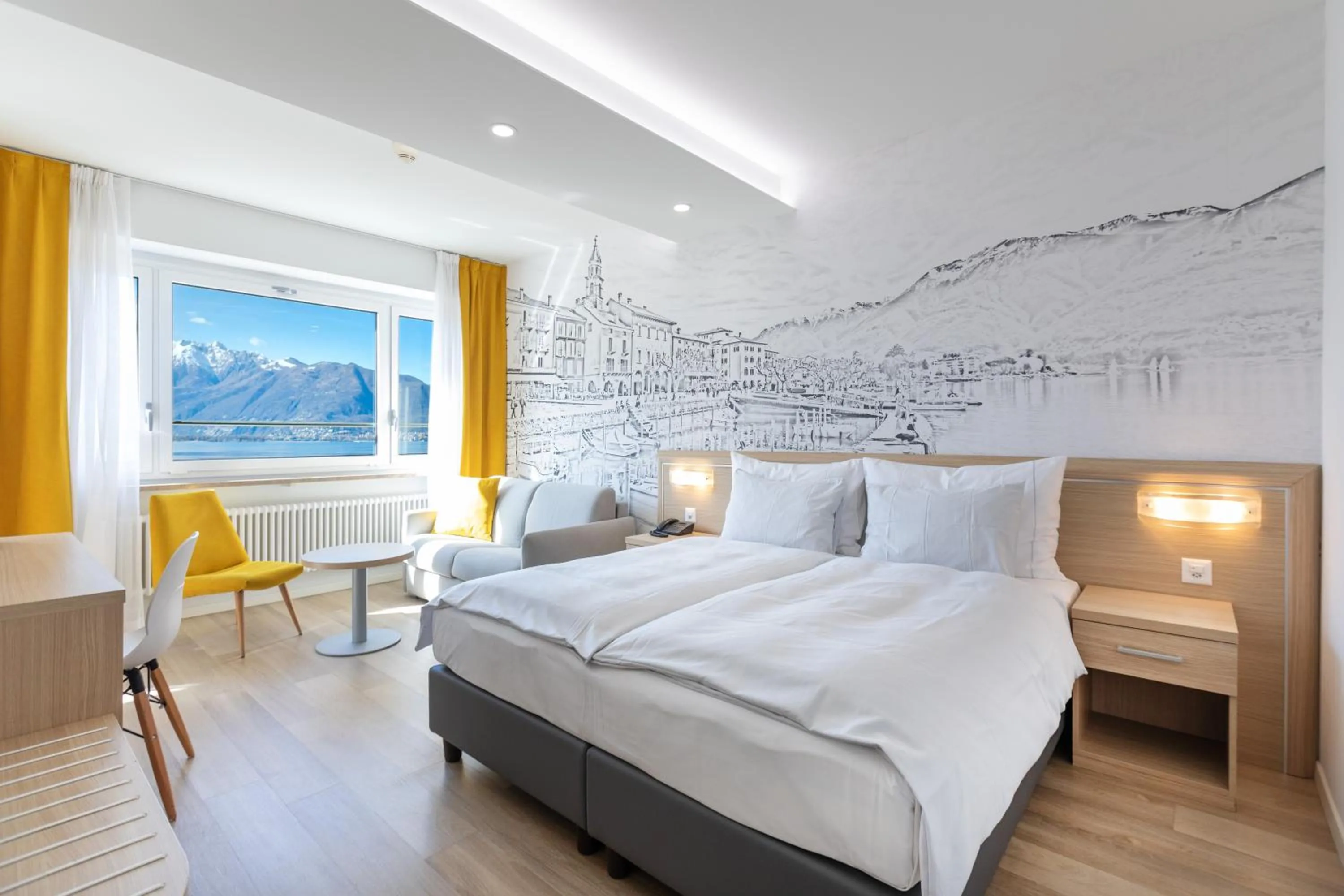 Bedroom, Bed in Hotel Village Campofelice