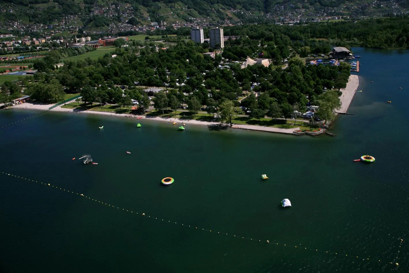 Bird's eye view in Hotel Village Campofelice