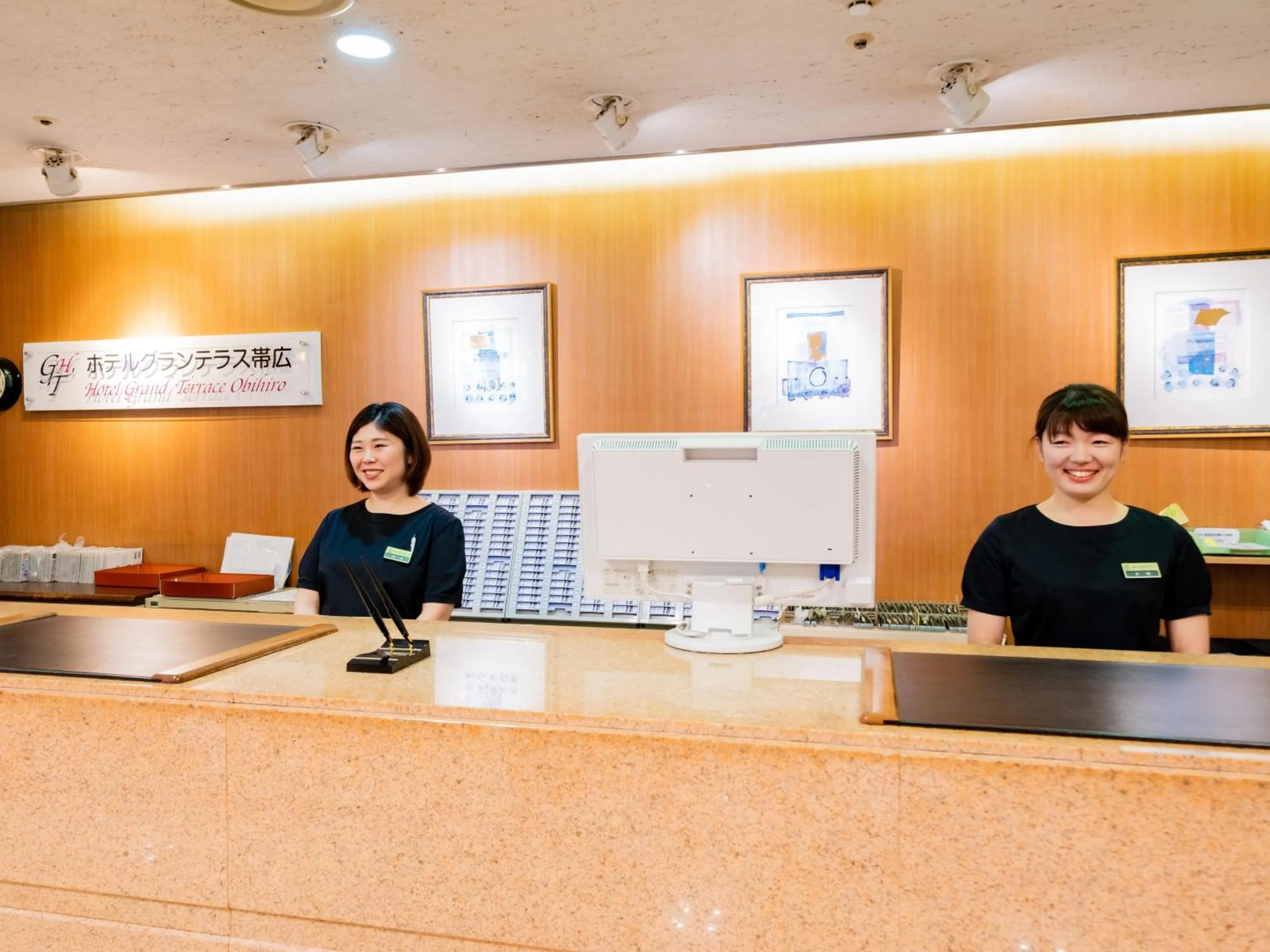 Staff in Hotel Grand Terrace Obihiro