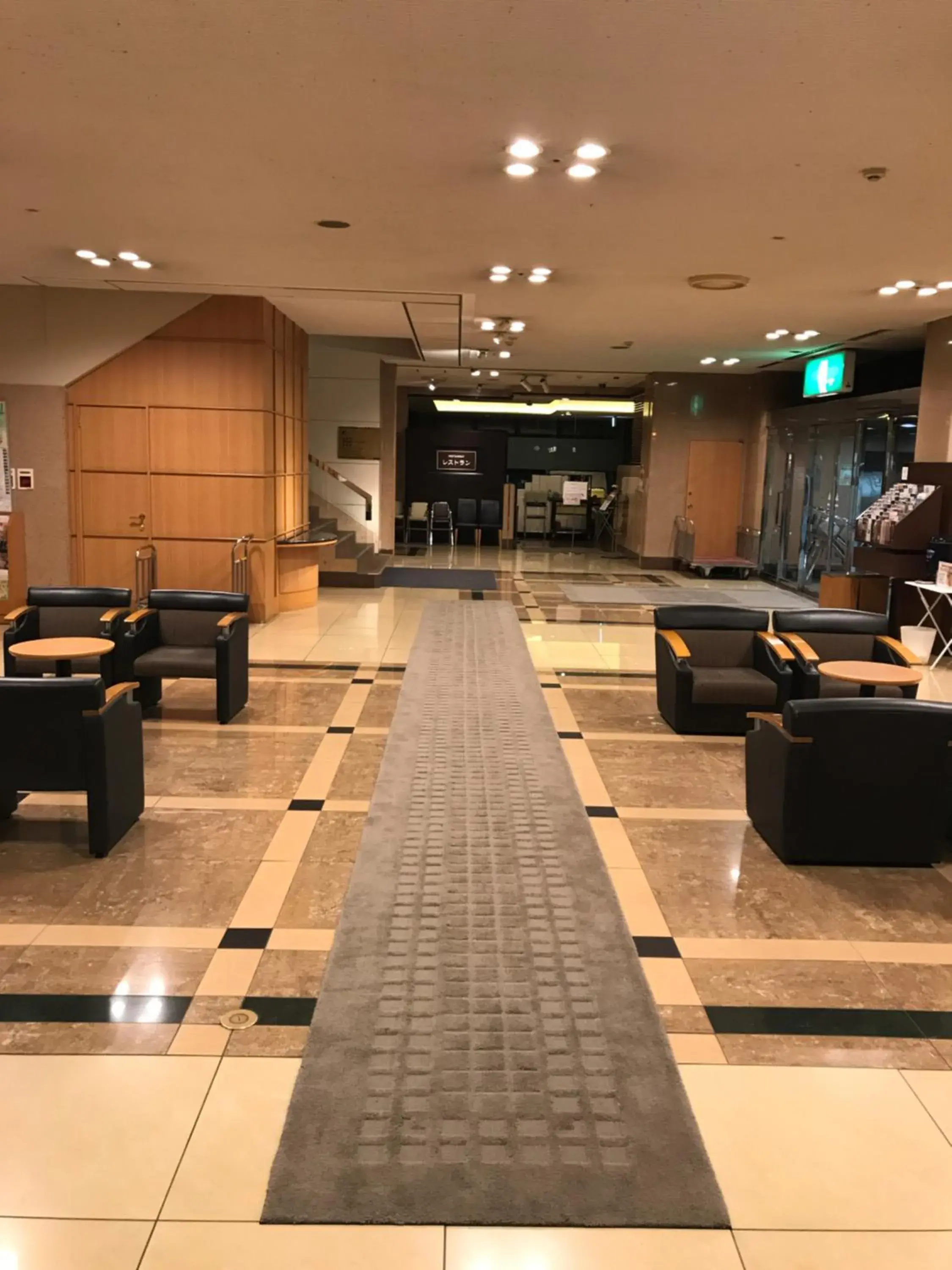 Lobby or reception in Hotel Grand Terrace Obihiro Lobby or reception in Hotel Grand Terrace Obihiro