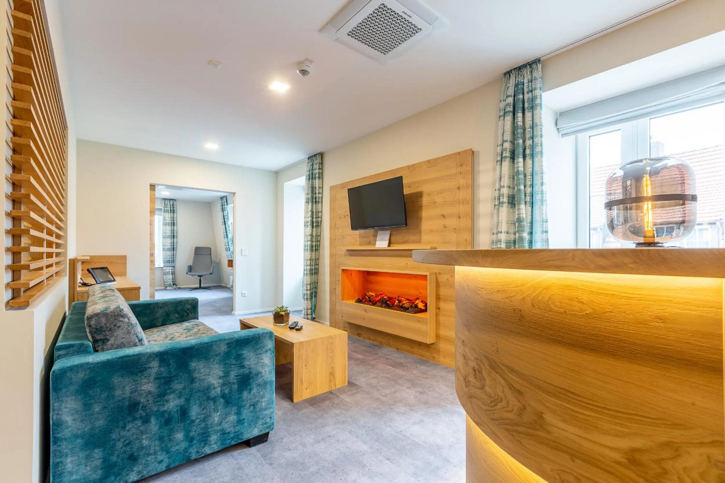 Living room in Schwan und Post Business Quarters