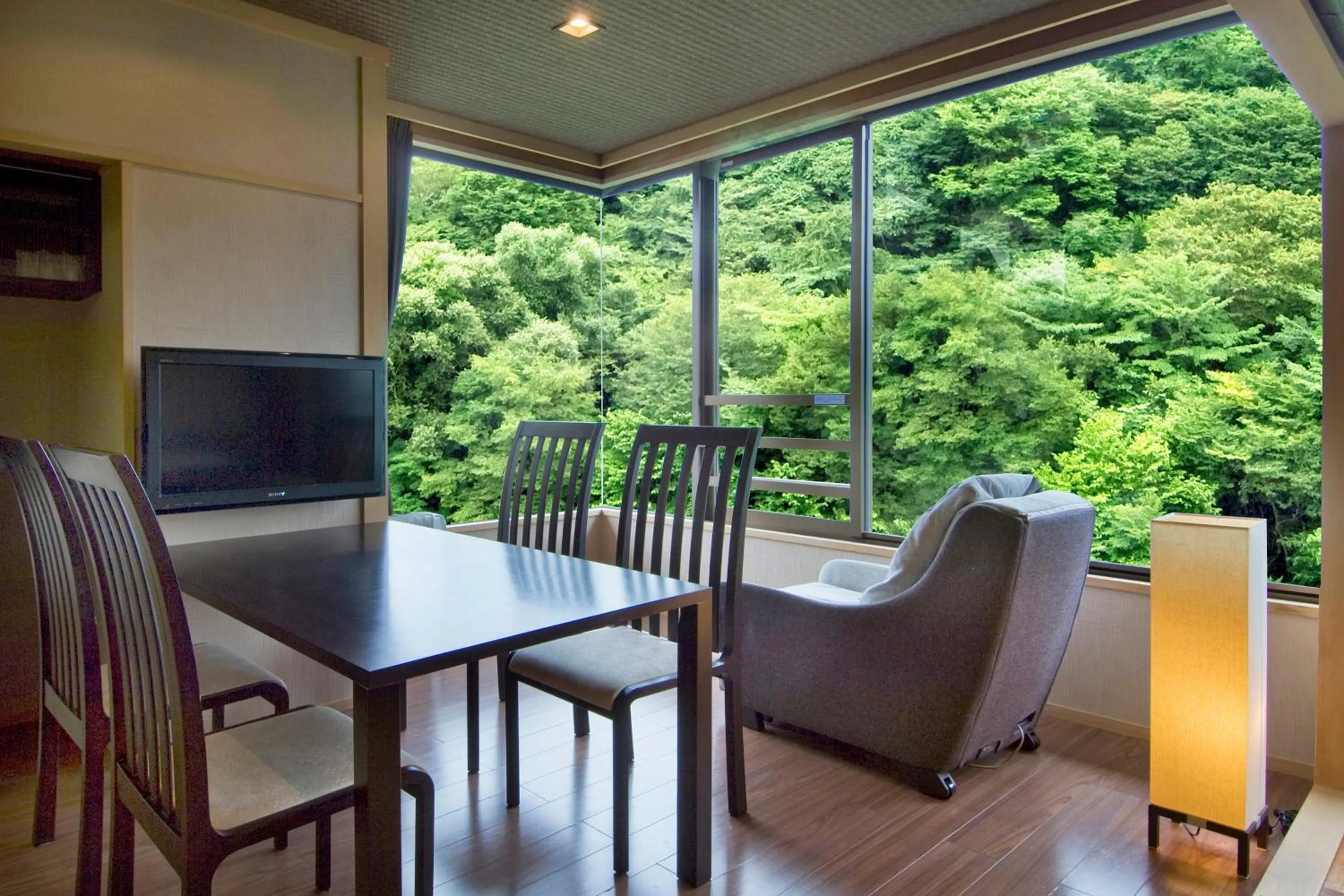 Seating area in Nikko Senhime Monogatari