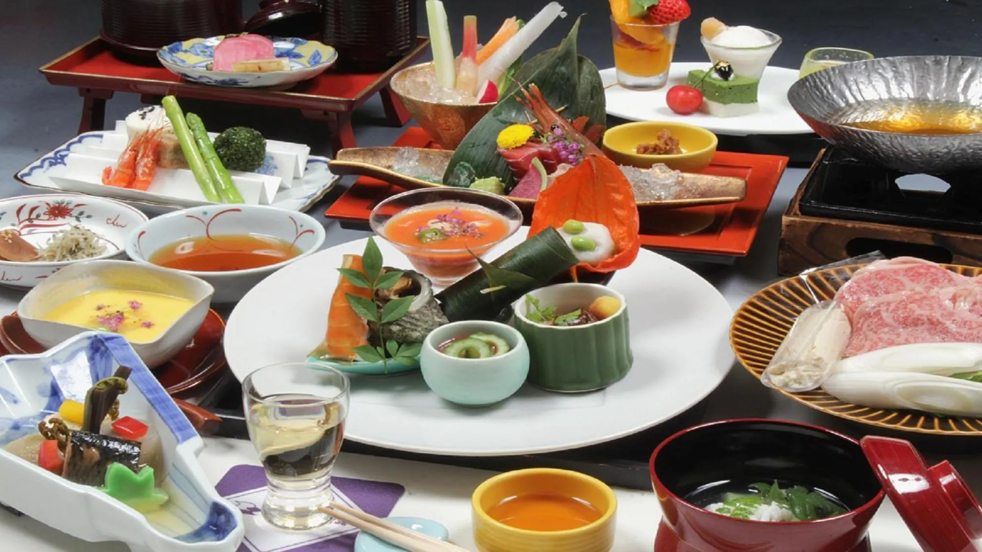 Dinner in Nikko Senhime Monogatari