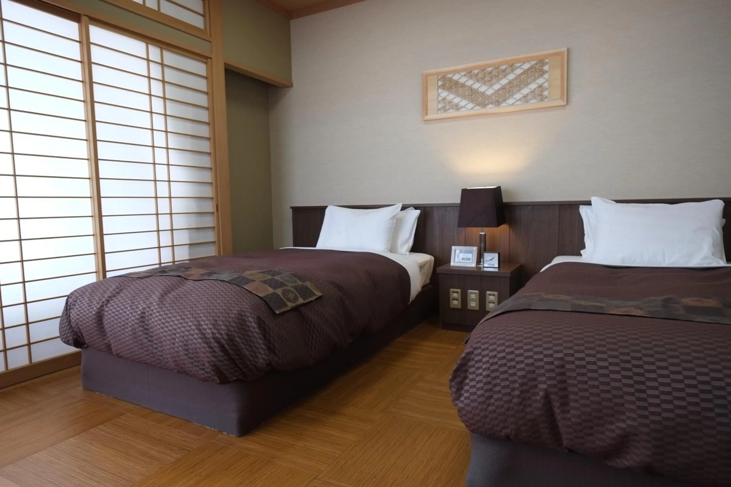 Bed in Nikko Senhime Monogatari