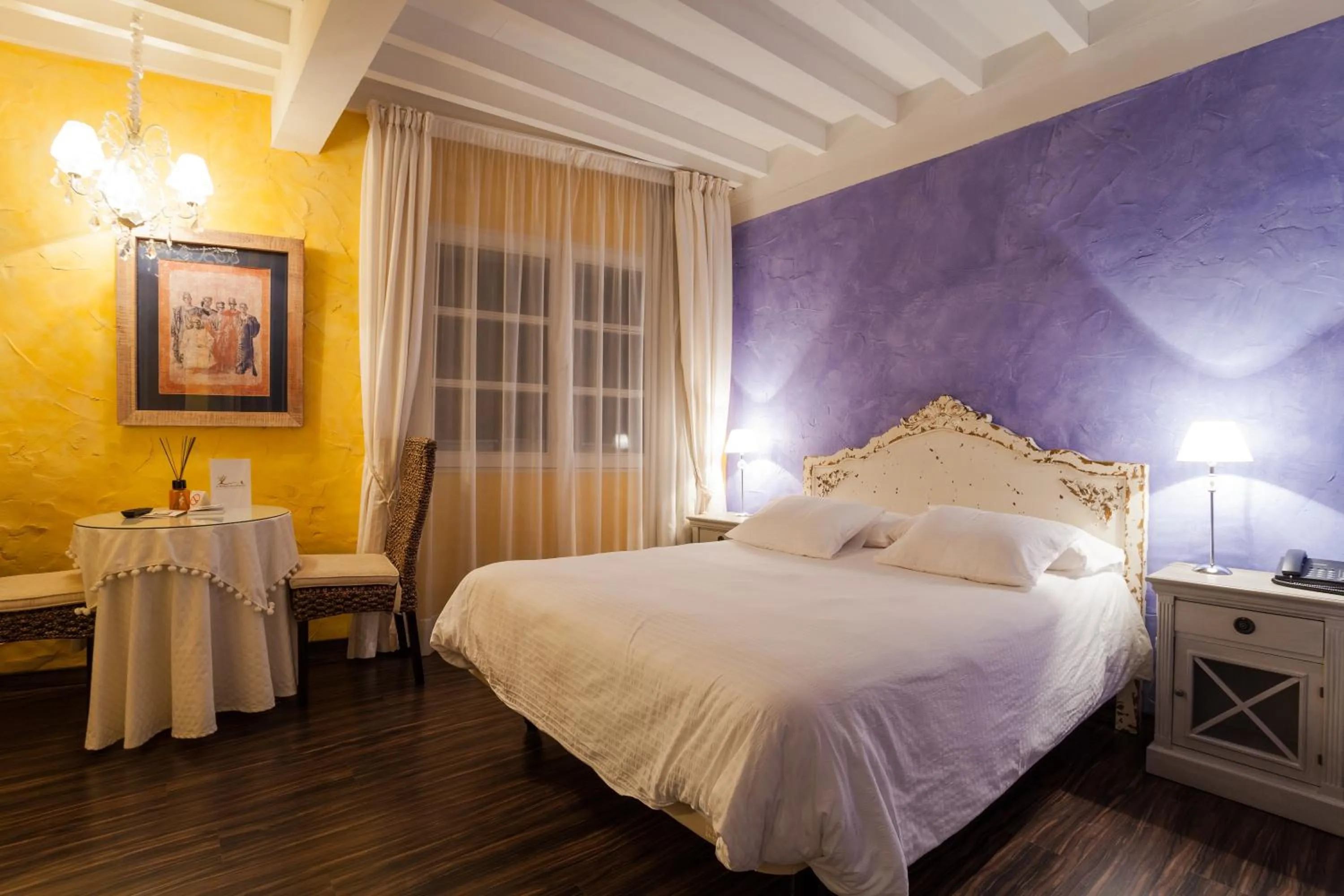 Decorative detail, Bed in El Bosque de La Anjana