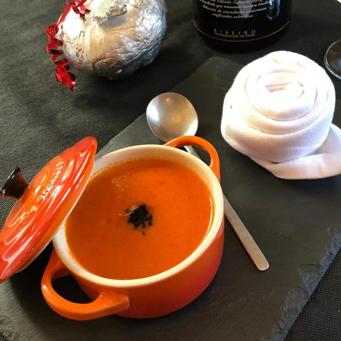 Food close-up in El Bosque de La Anjana