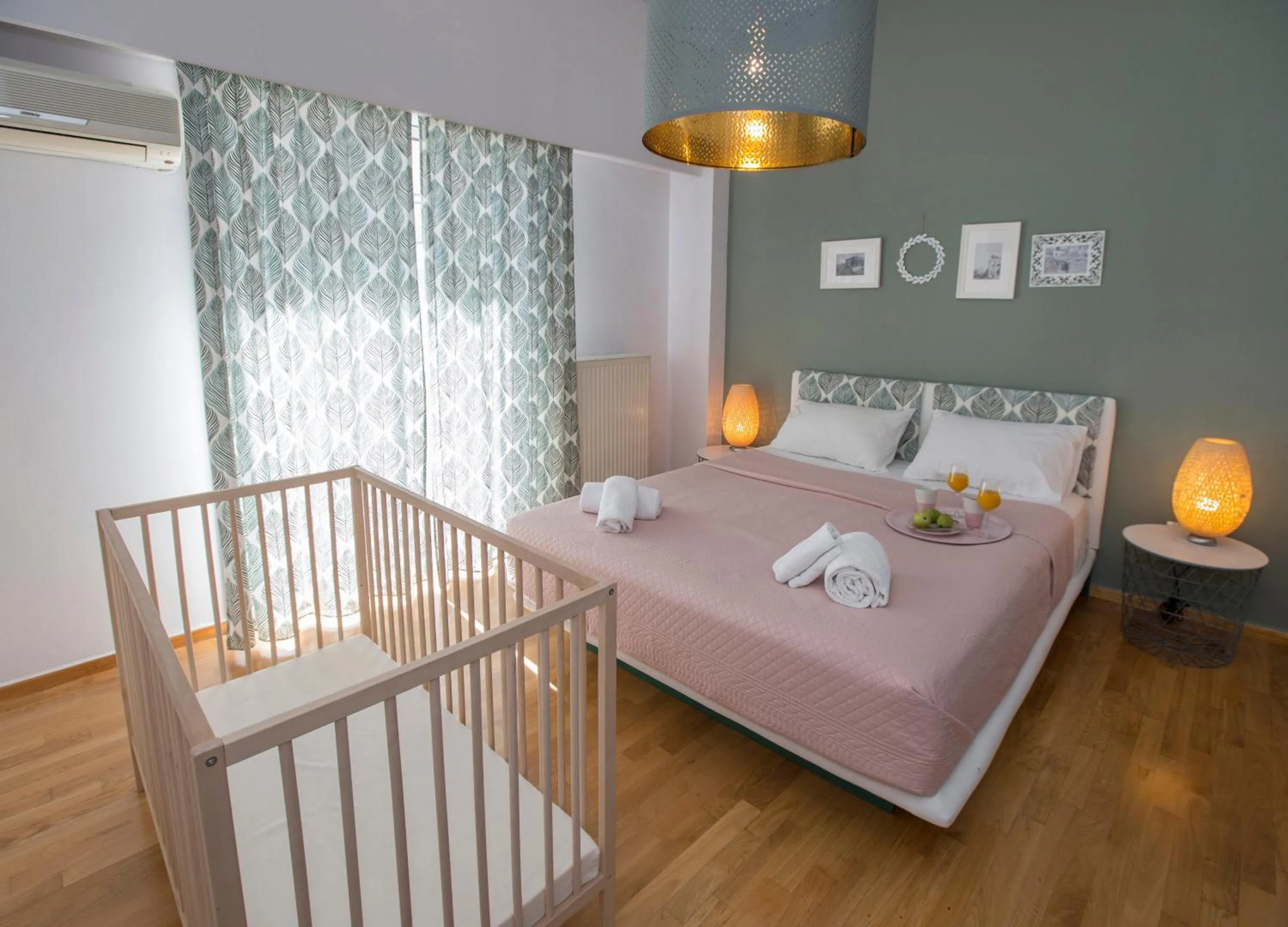 Bed in Familygroupflat